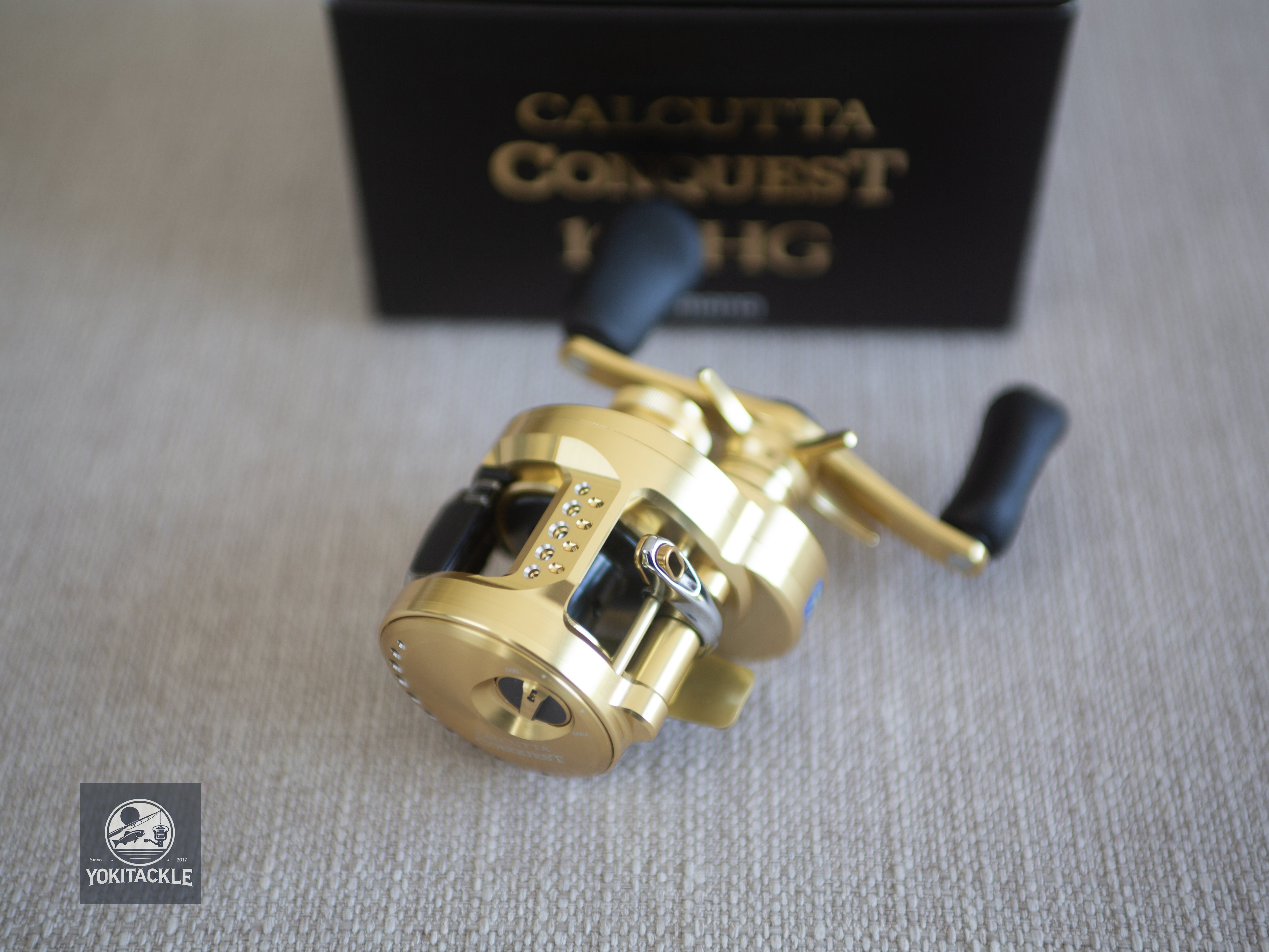 Brand New Shimano 21 CALCUTTA CONQUEST 101HG LEFT Casting Reel