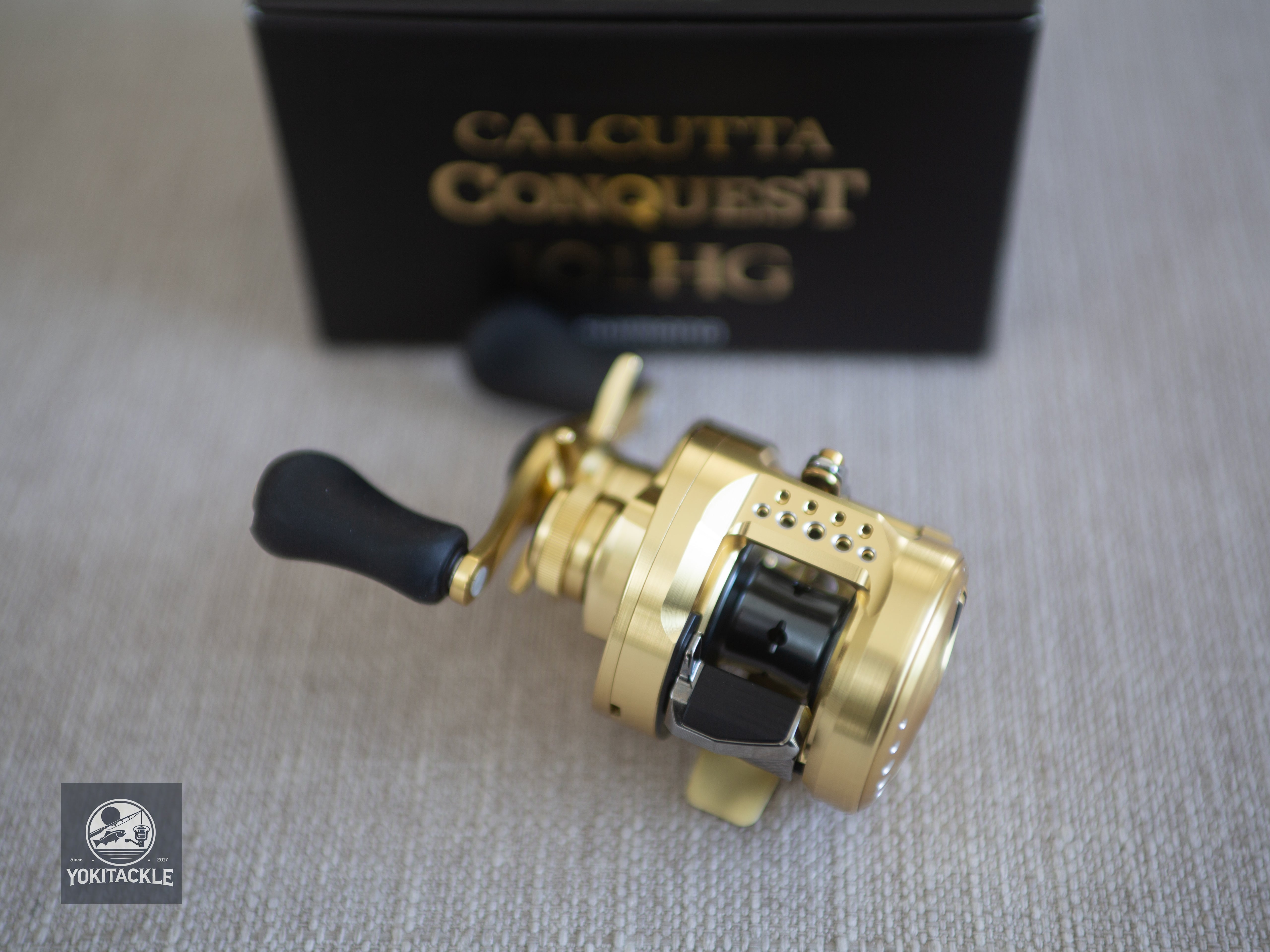 Brand New Shimano 21 CALCUTTA CONQUEST 101HG LEFT Casting Reel