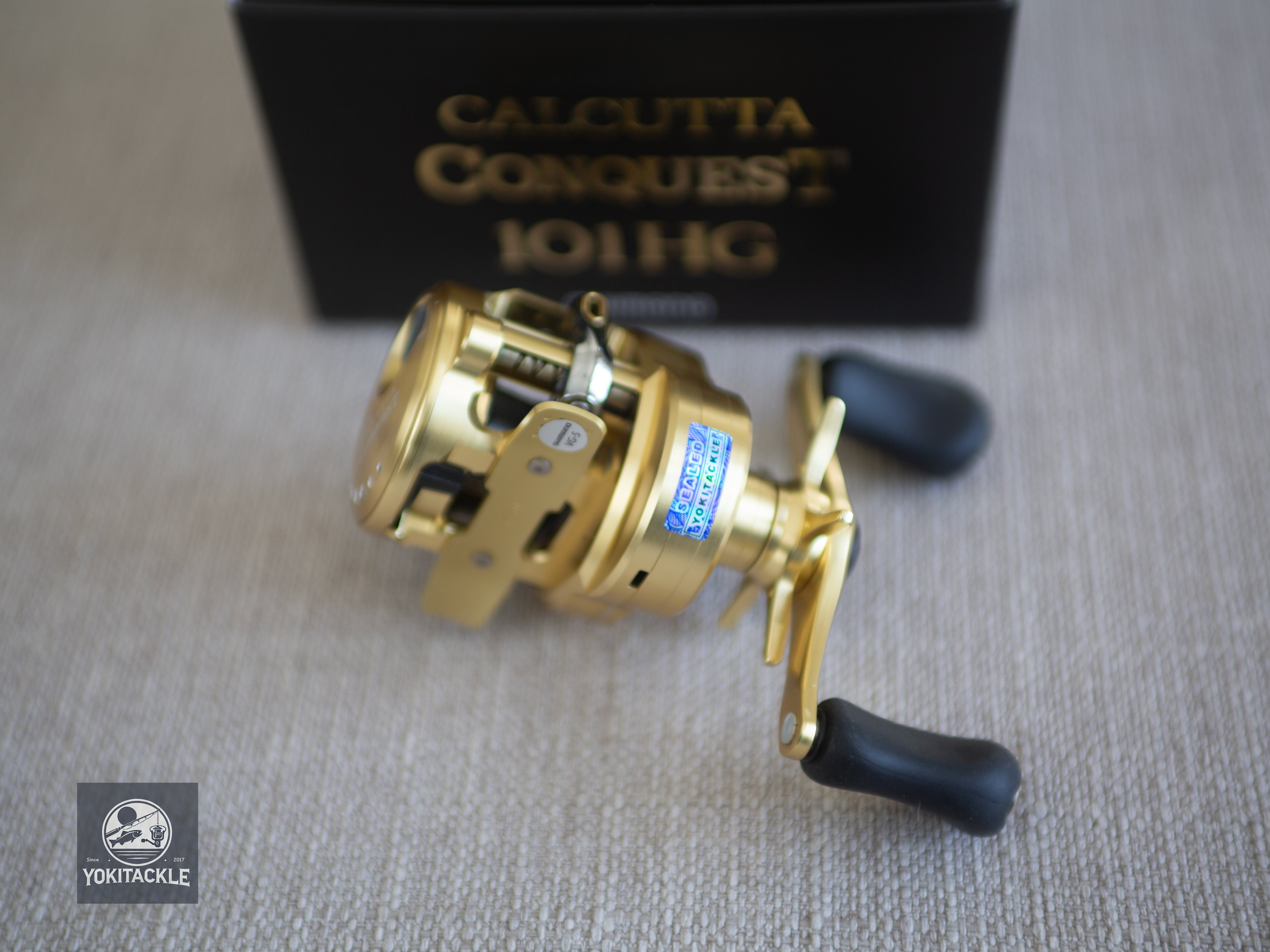 Brand New Shimano 21 CALCUTTA CONQUEST 101HG LEFT Casting Reel