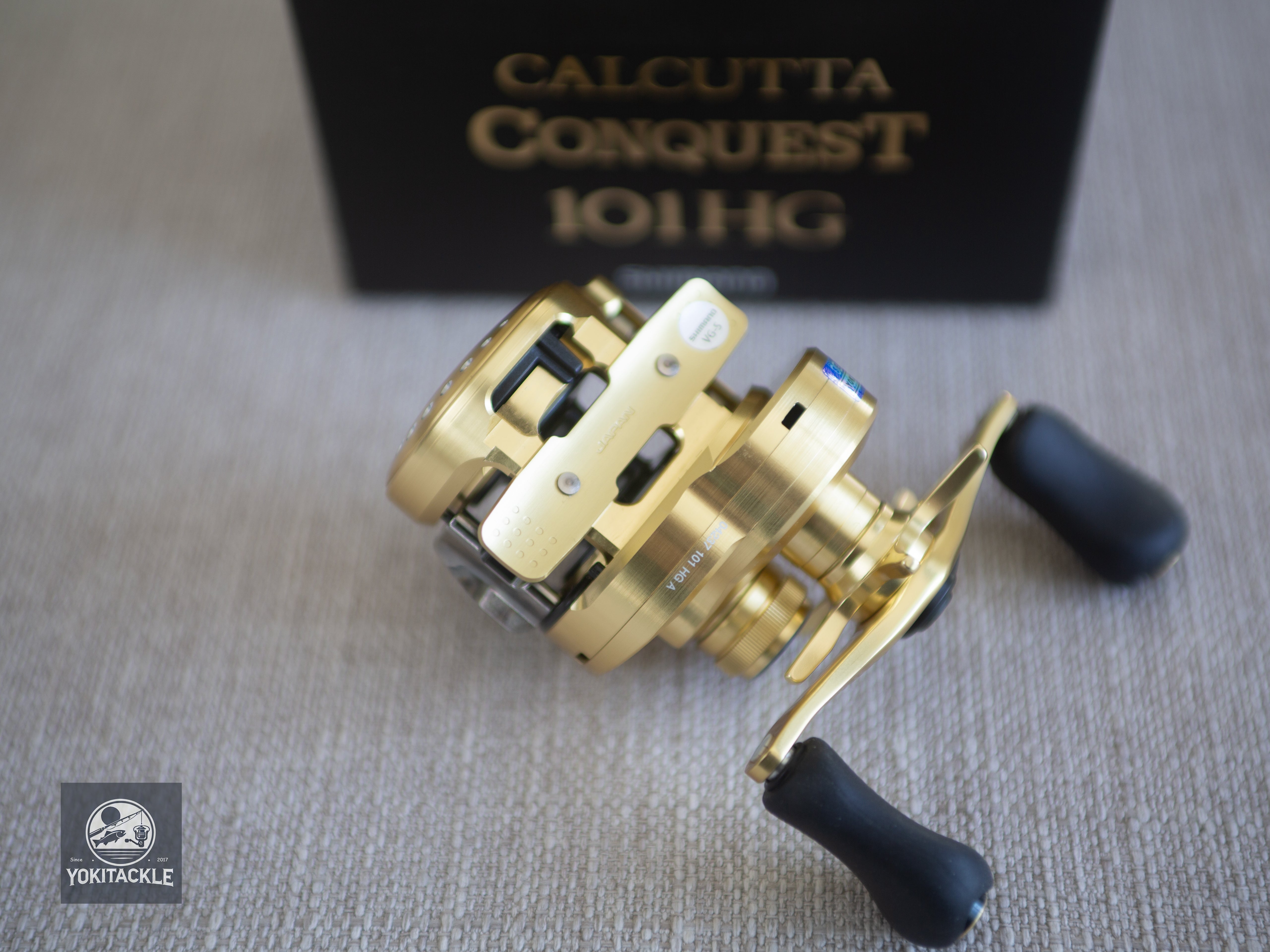 Brand New Shimano 21 CALCUTTA CONQUEST 101HG LEFT Casting Reel