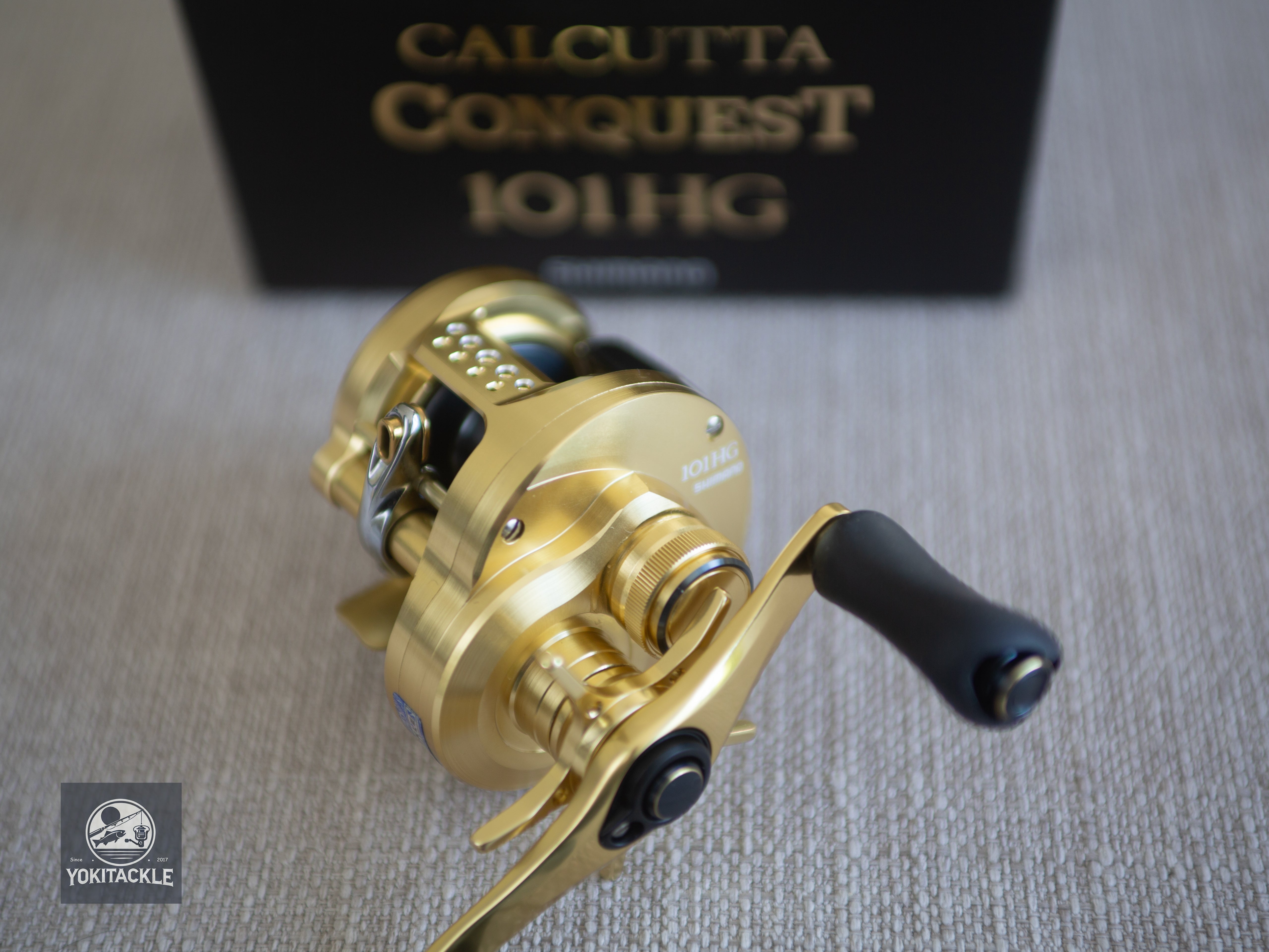 Brand New Shimano 21 CALCUTTA CONQUEST 101HG LEFT Casting Reel