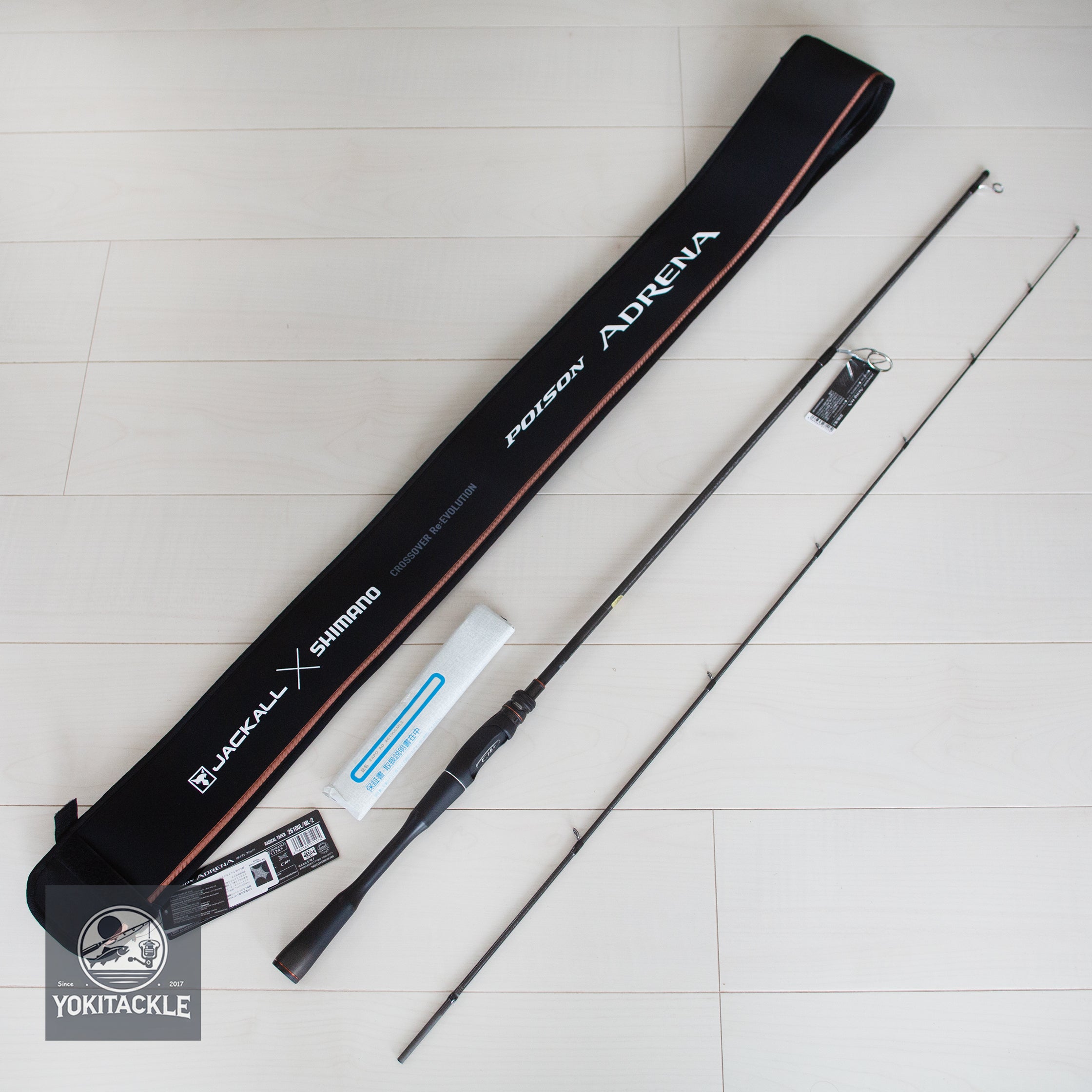 Brand New Shimano JACKALL 24 Poison Adrena 2610UL/ML-2 Spinning rod