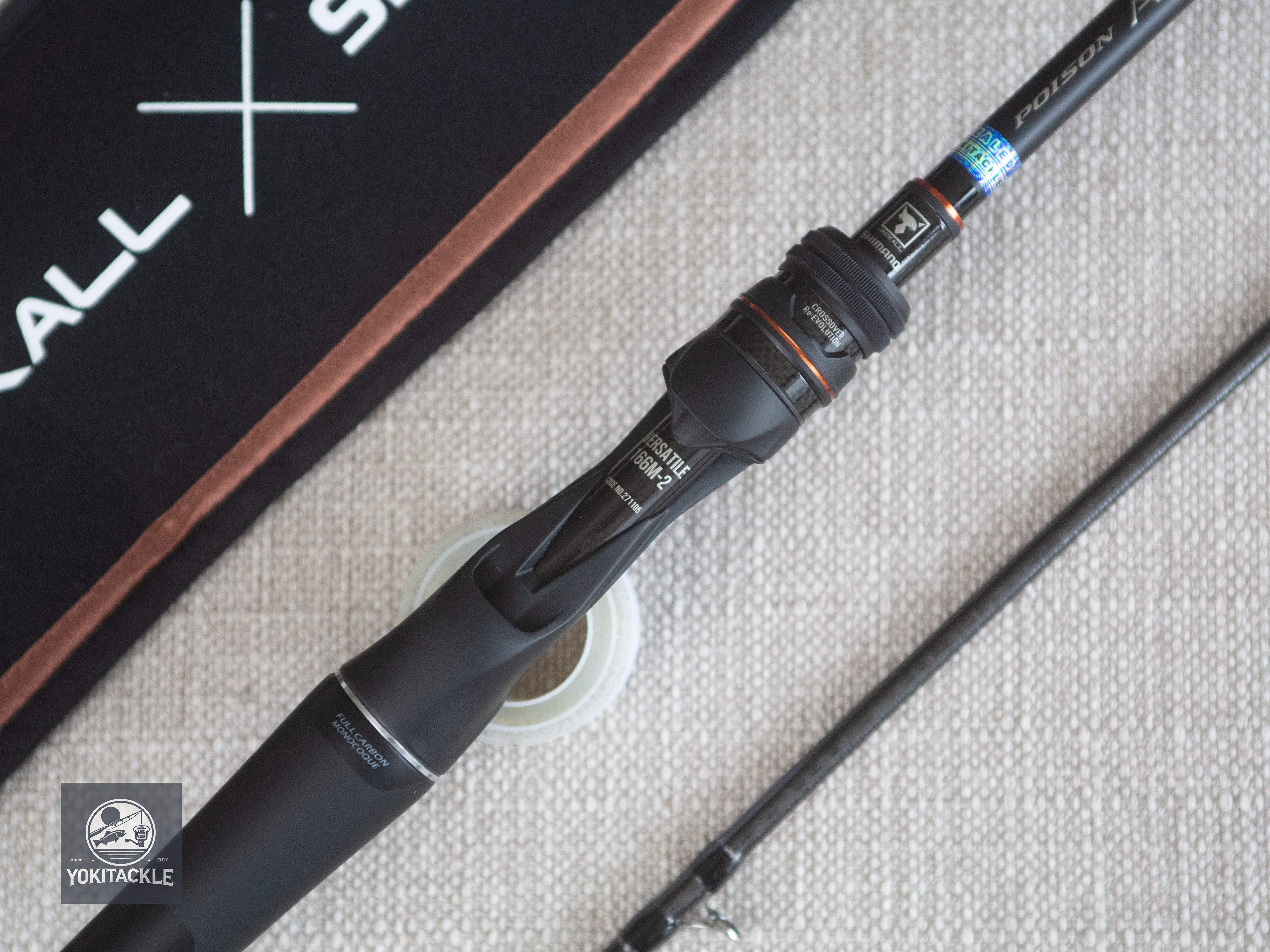 Brand New Shimano JACKALL 24 Poison Adrena 166M-2 Baitcasting rod