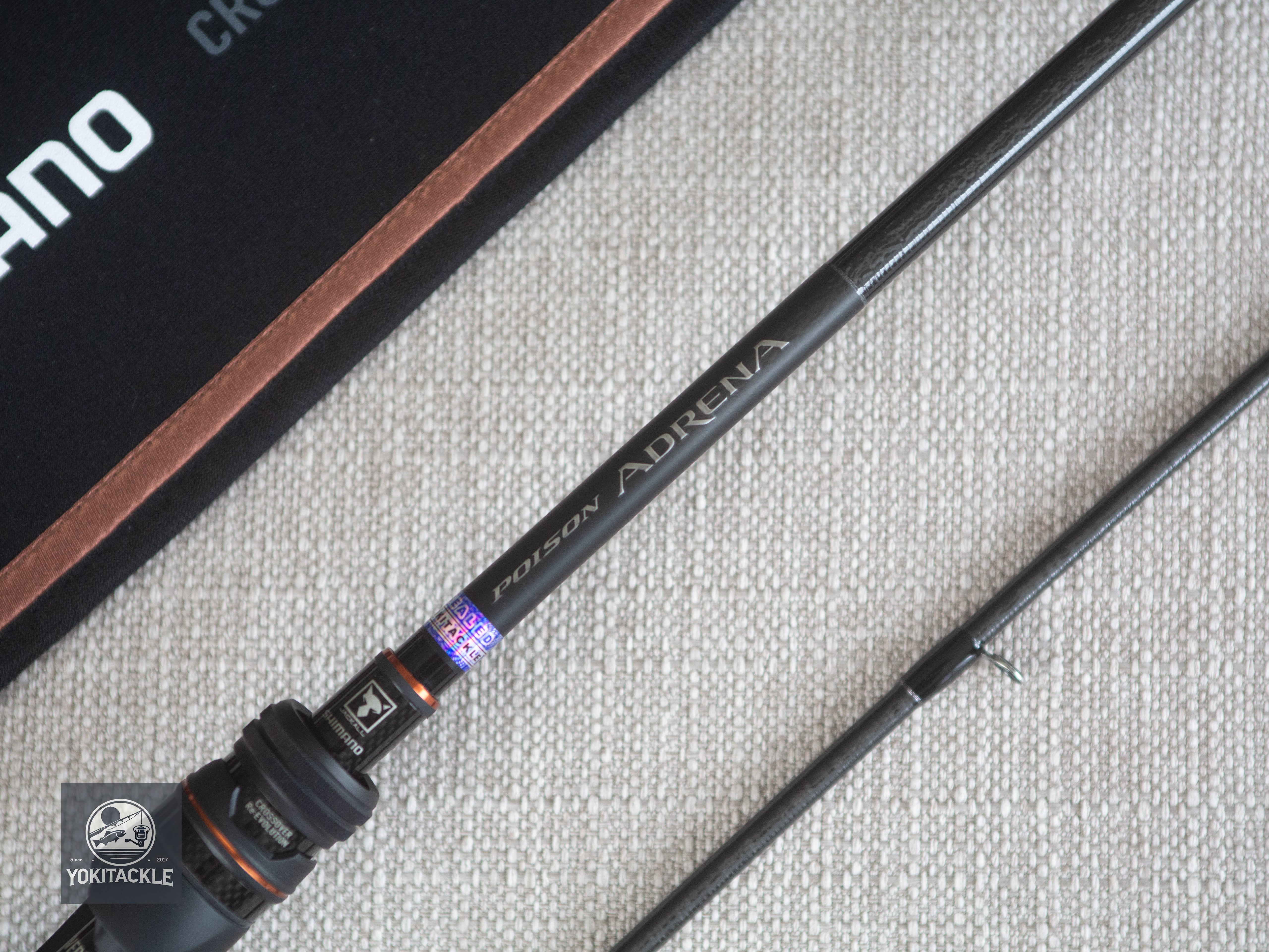 Brand New Shimano JACKALL 24 Poison Adrena 166M-2 Baitcasting rod