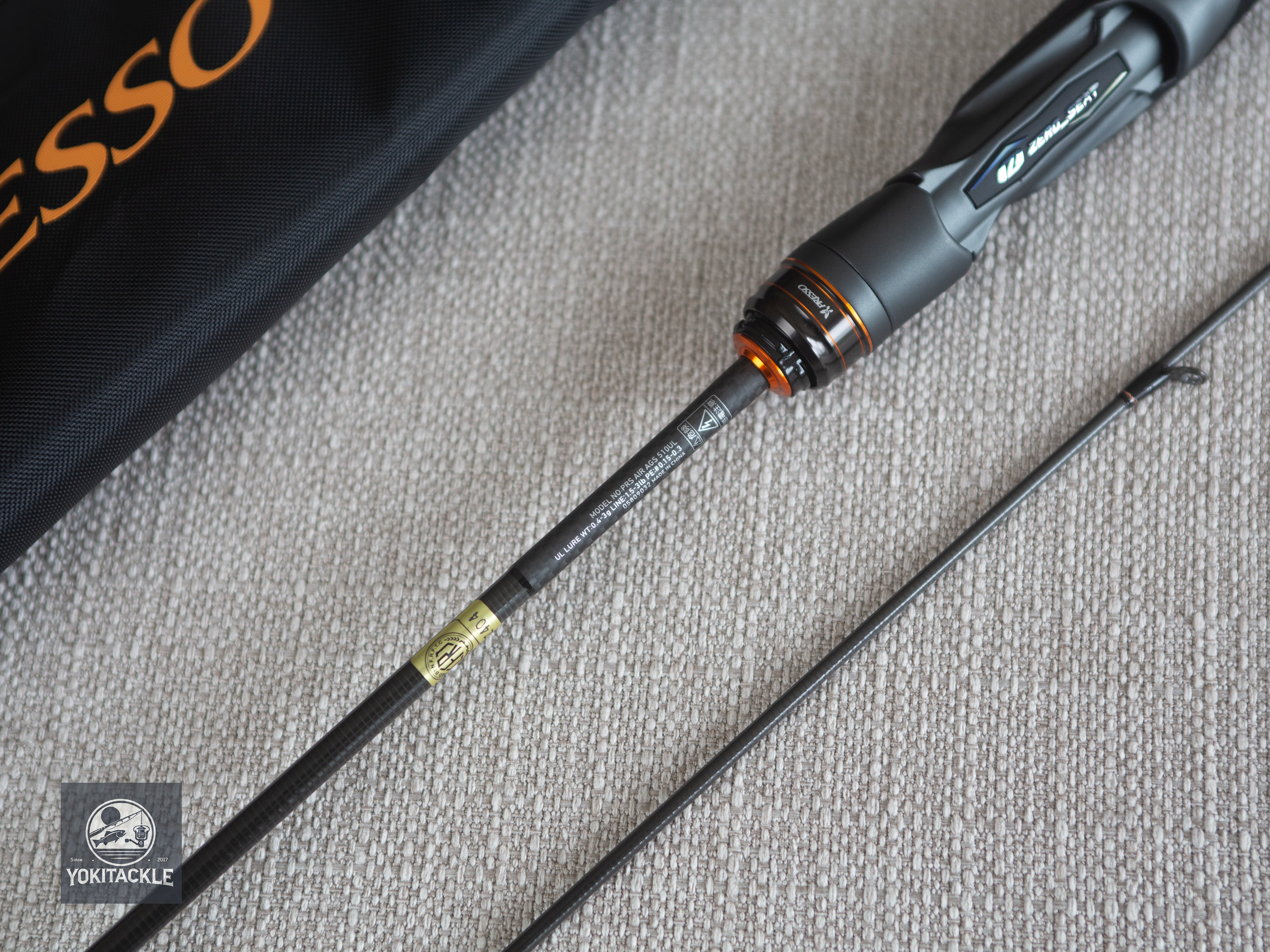 Brand New Daiwa Presso AIR AGS 510UL Spinning Rod for Trout