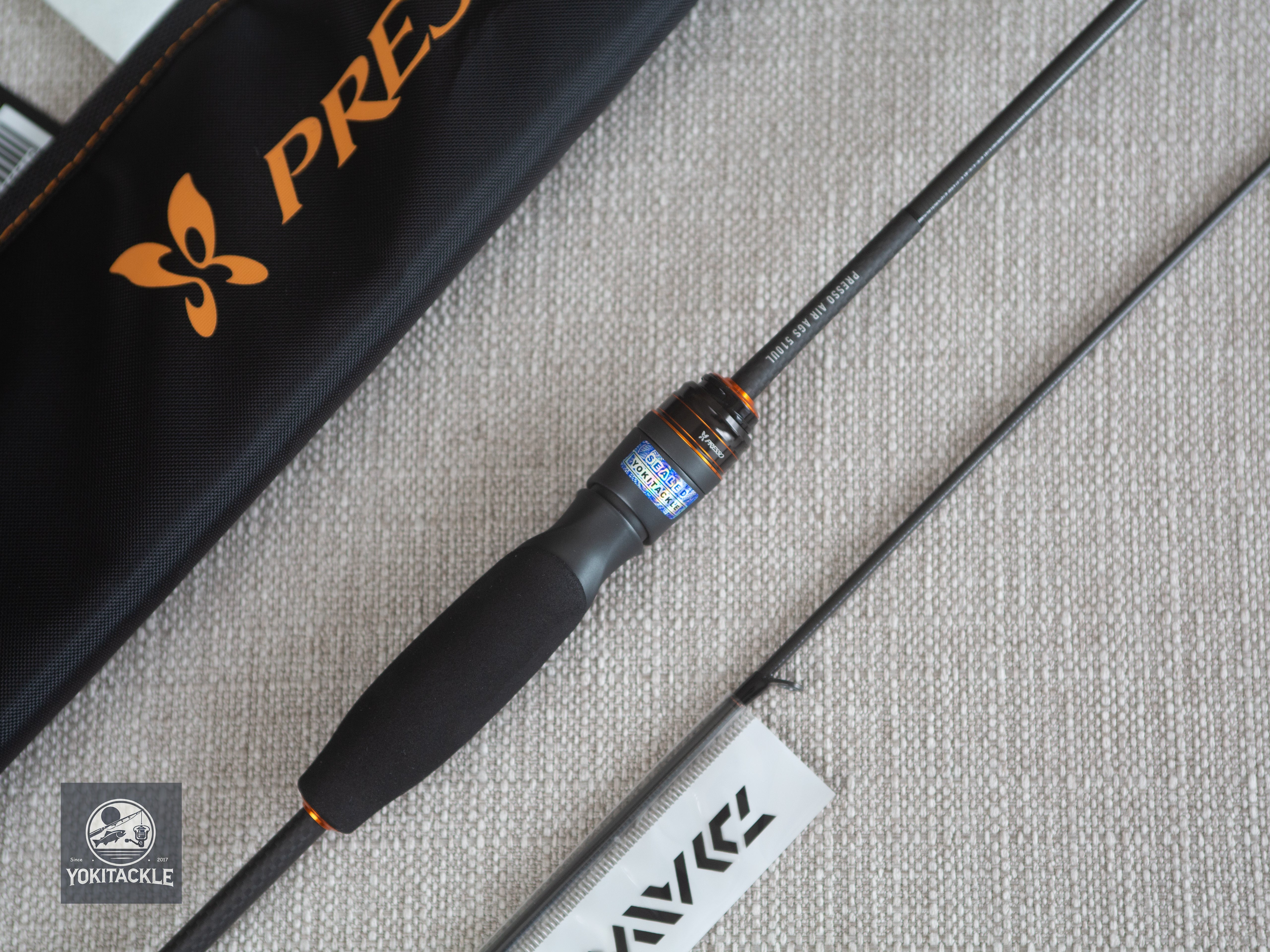 Brand New Daiwa Presso AIR AGS 510UL Spinning Rod for Trout