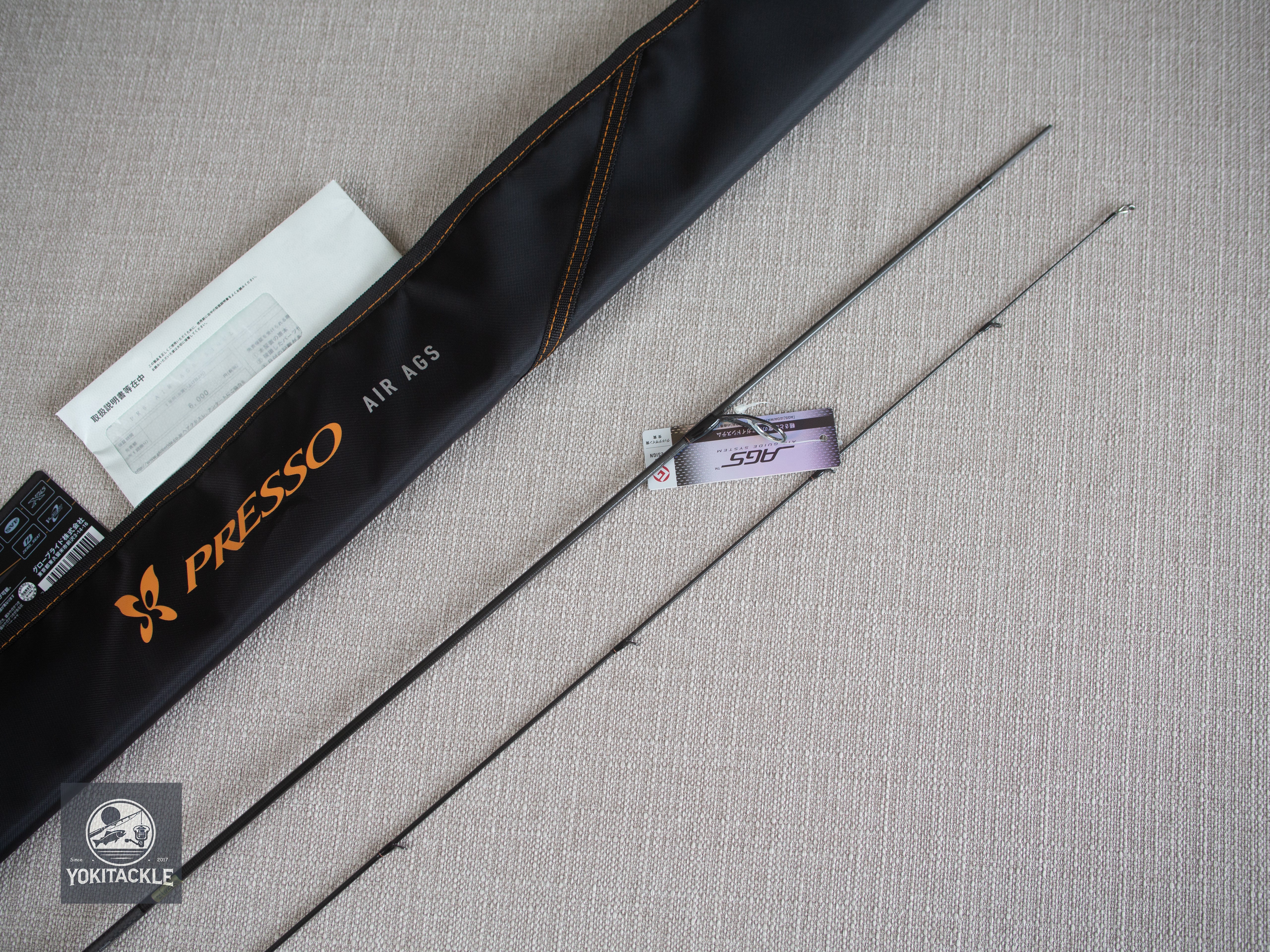 Brand New Daiwa Presso AIR AGS 510UL Spinning Rod for Trout