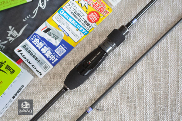 鯵道5G 622UL /AD5-S622ULAJI Brand New Major Craft Aji-Do 5G AD5-S622UL/AJI Spinning Rod – YOKI