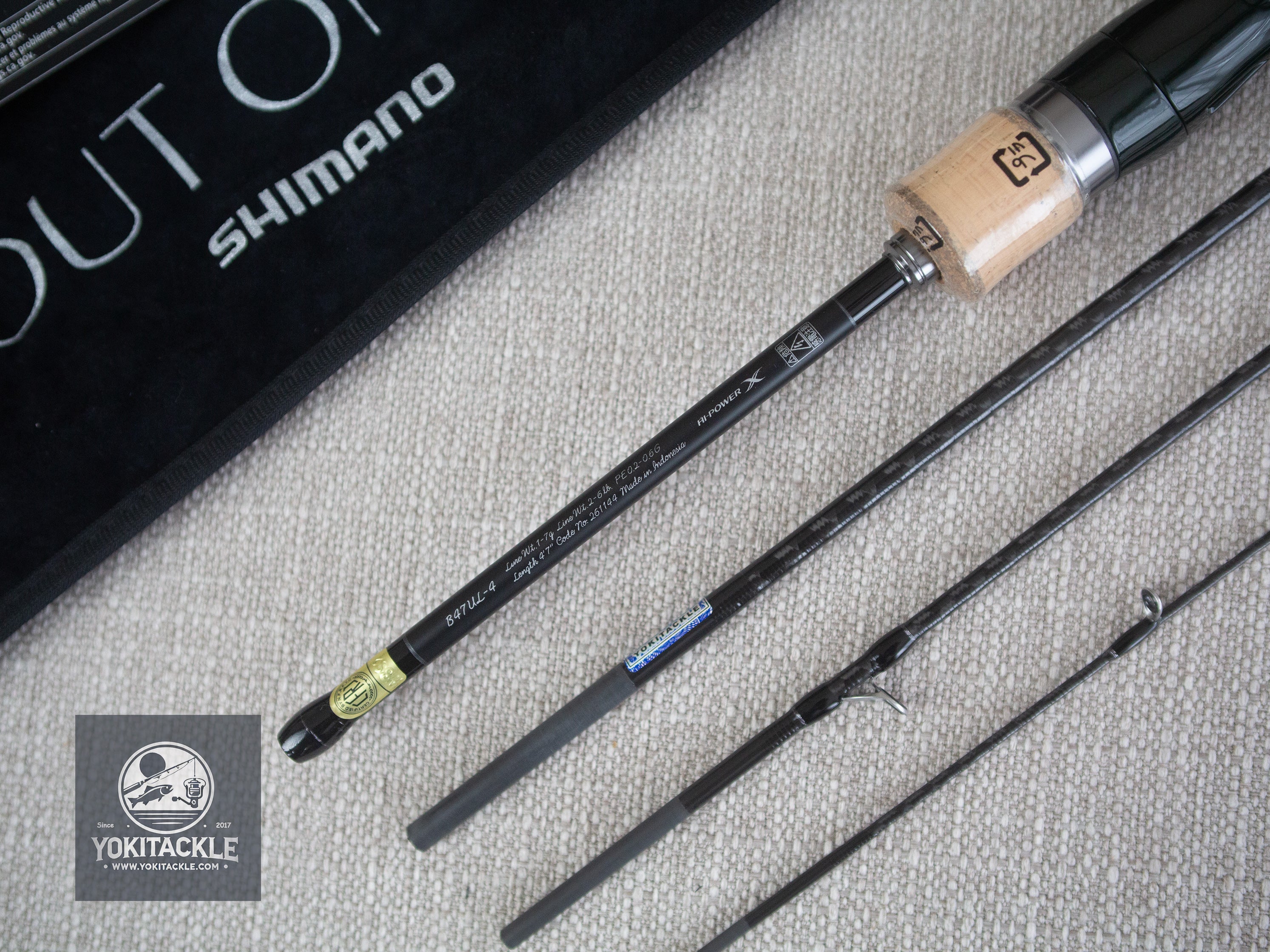 Brand New Shimano 2024 TROUT ONE NS B47UL-4 Baitcasting Rod