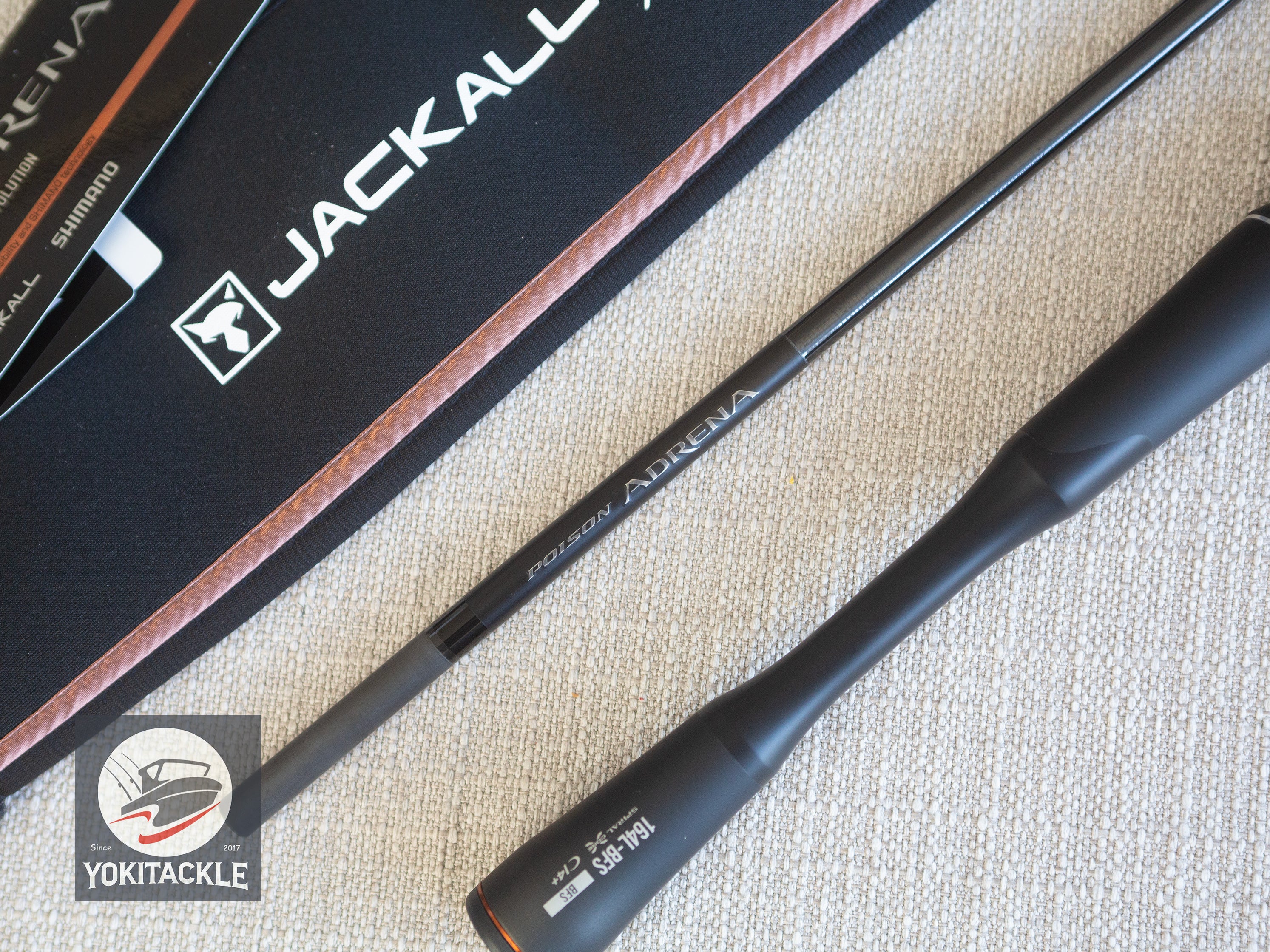 Brand New Shimano JACKALL 24 Poison Adrena 164L-BFS Baitcasting rod