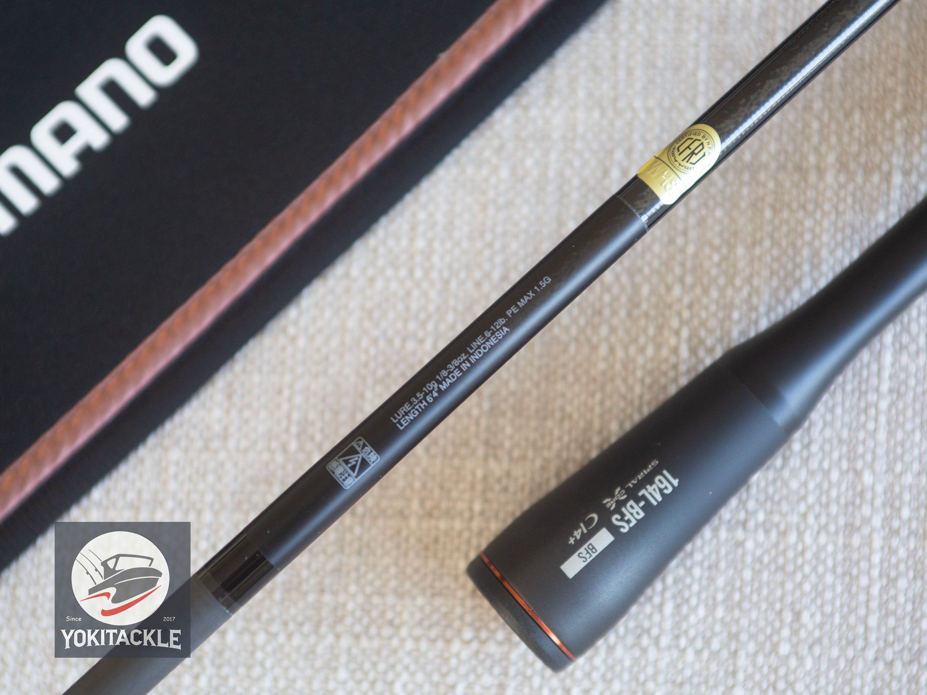 Brand New Shimano JACKALL 24 Poison Adrena 164L-BFS Baitcasting rod