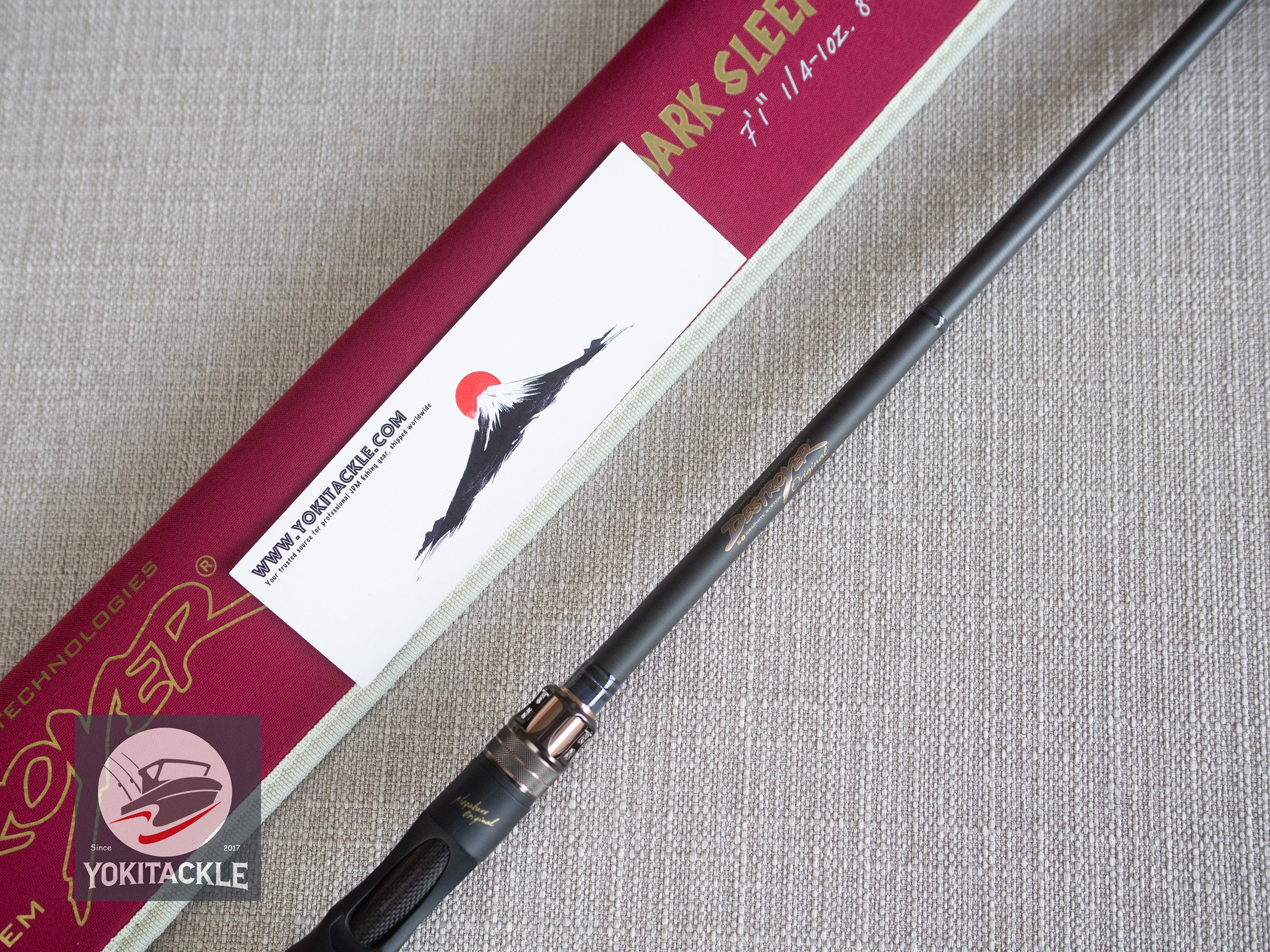 Brand New Megabass DESTROYER F4.1/2-71X THE DARK SLEEPER Baitcasting Rod