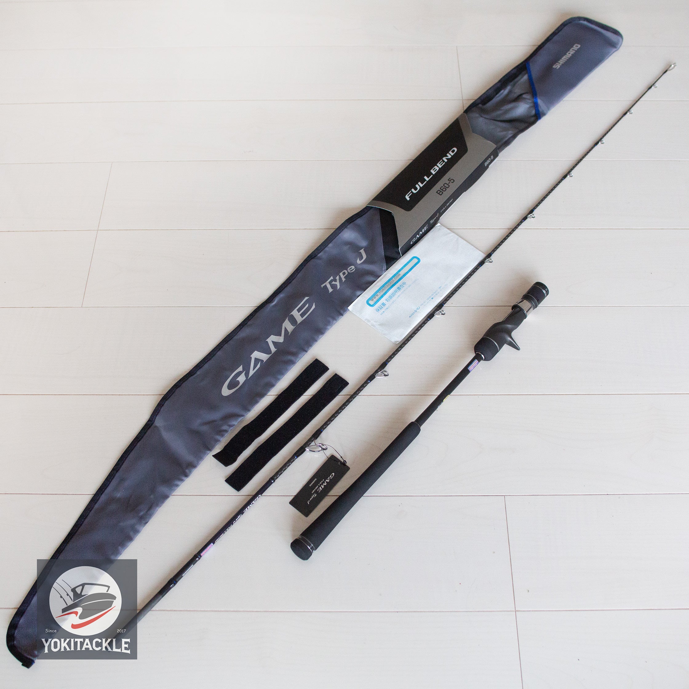 Brand New SHIMANO 24 GAME Type J Full Bend B60-5 Slow Jigging rod