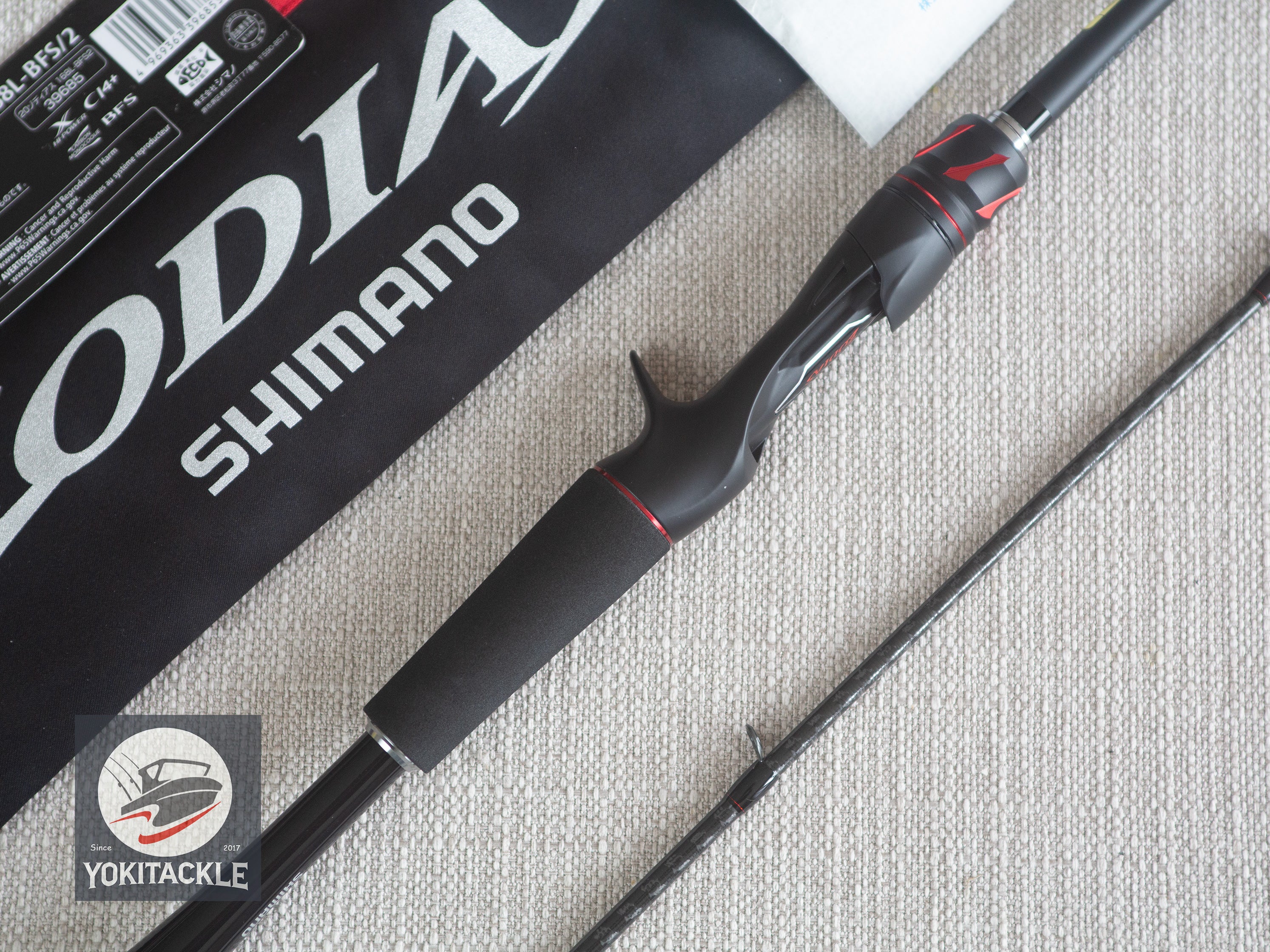 Brand New Shimano 20 Zodias 168L-BFS/2 Baitcasting Rod for Bass
