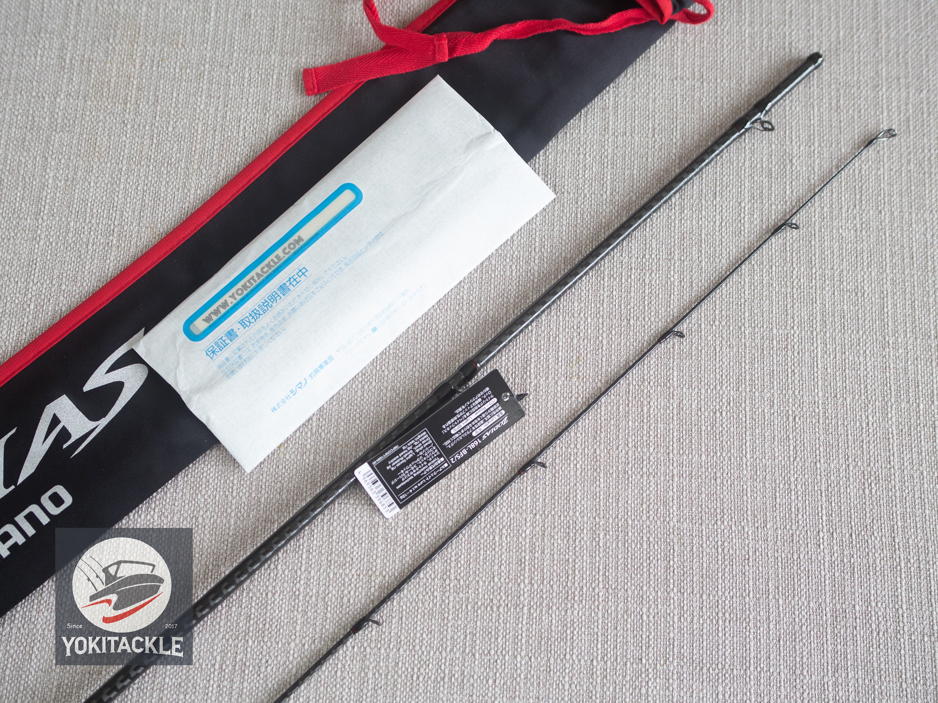 Brand New Shimano 20 Zodias 168L-BFS/2 Baitcasting Rod for Bass