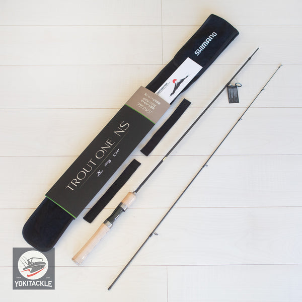 best trout rods shimano Shimano 2024 TROUT ONE NS S54UL Spinning Rod – YOKI Tackle Fishing Gear Emporium