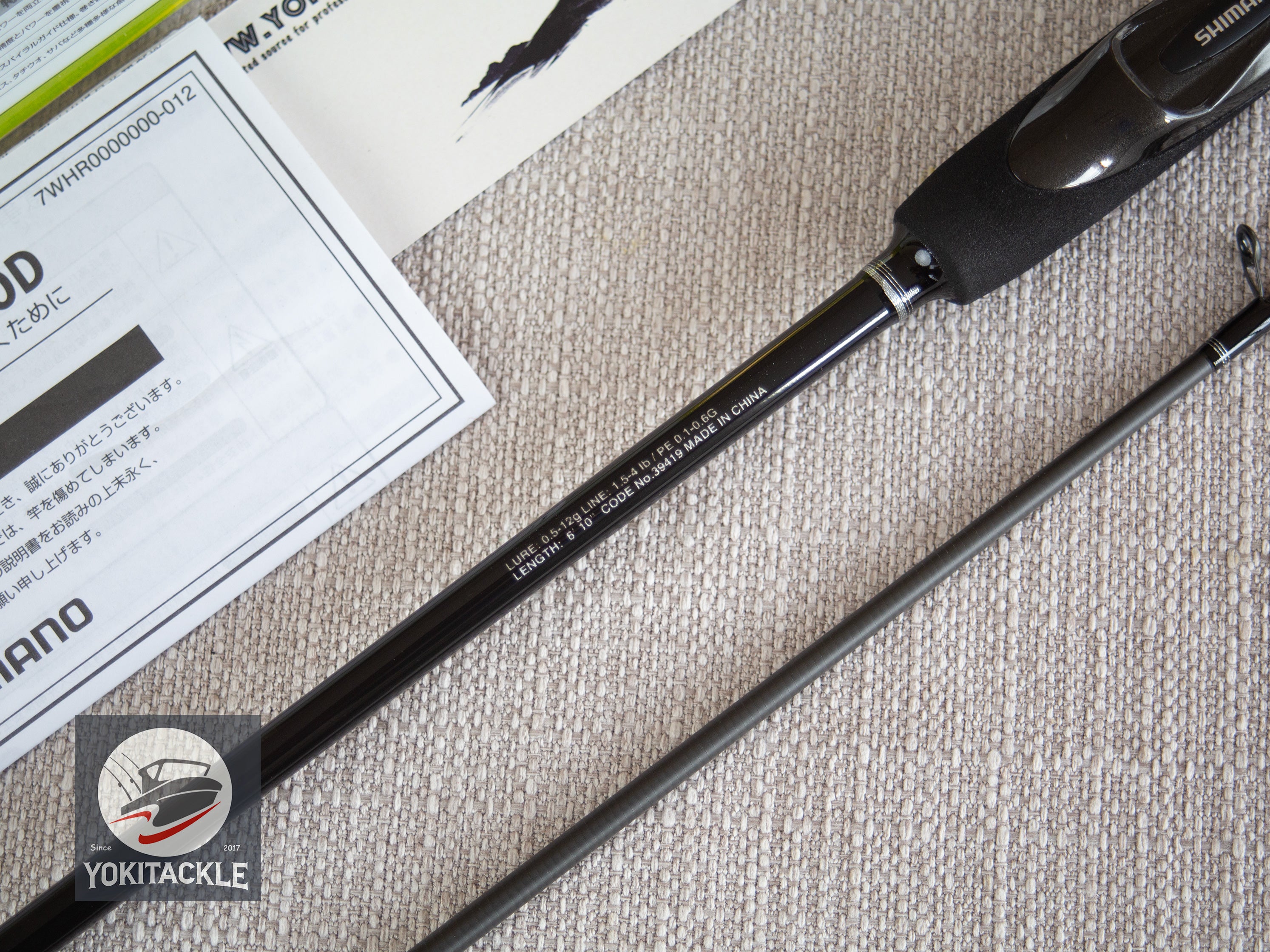 Brand New Shimano 19 Salty Advance AJING S610L-S Spinning Rod