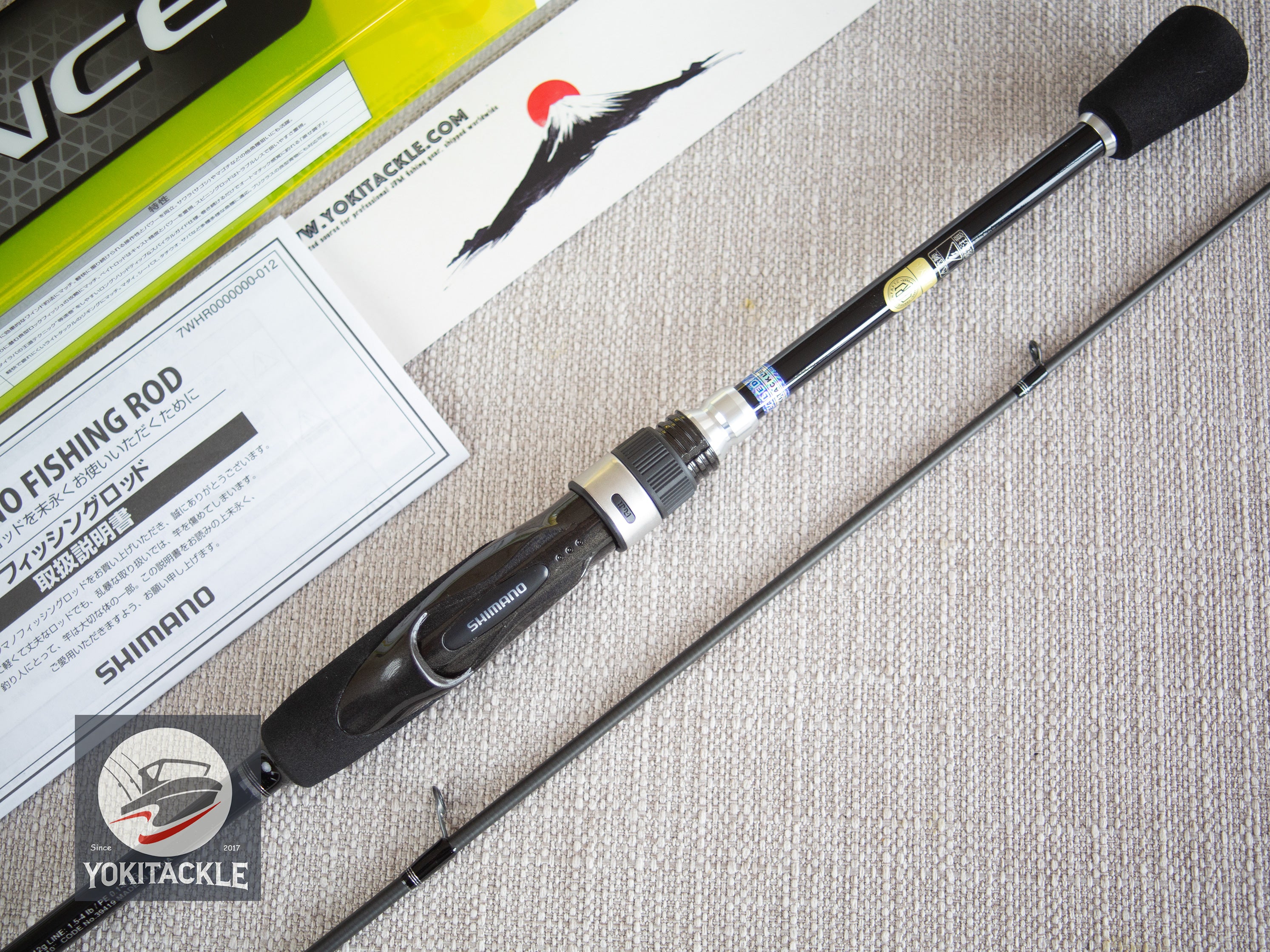 Brand New Shimano 19 Salty Advance AJING S610L-S Spinning Rod