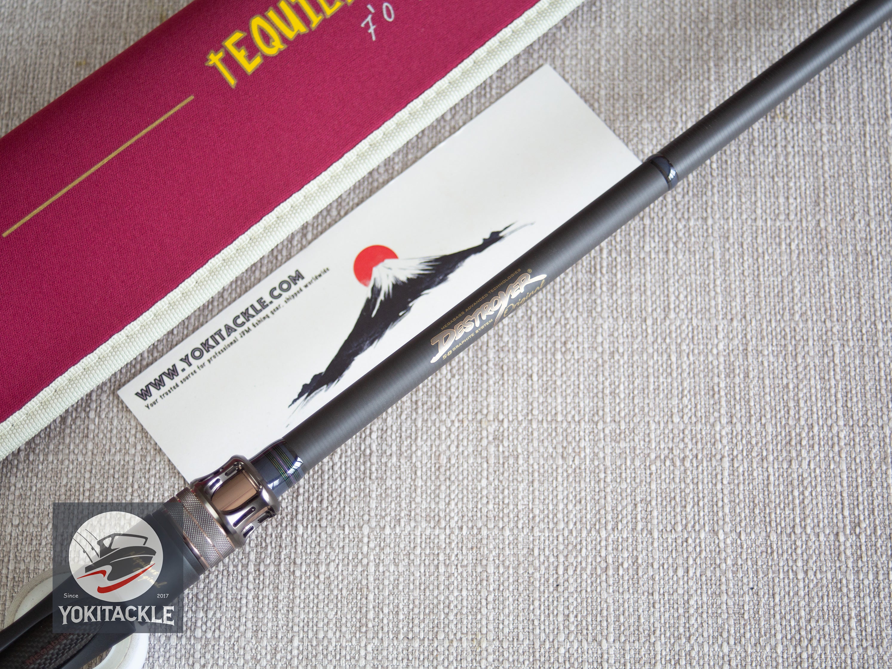 Brand New Megabass DESTROYER TEQUILA BACCARAC F7-70X Baitcasting Rod