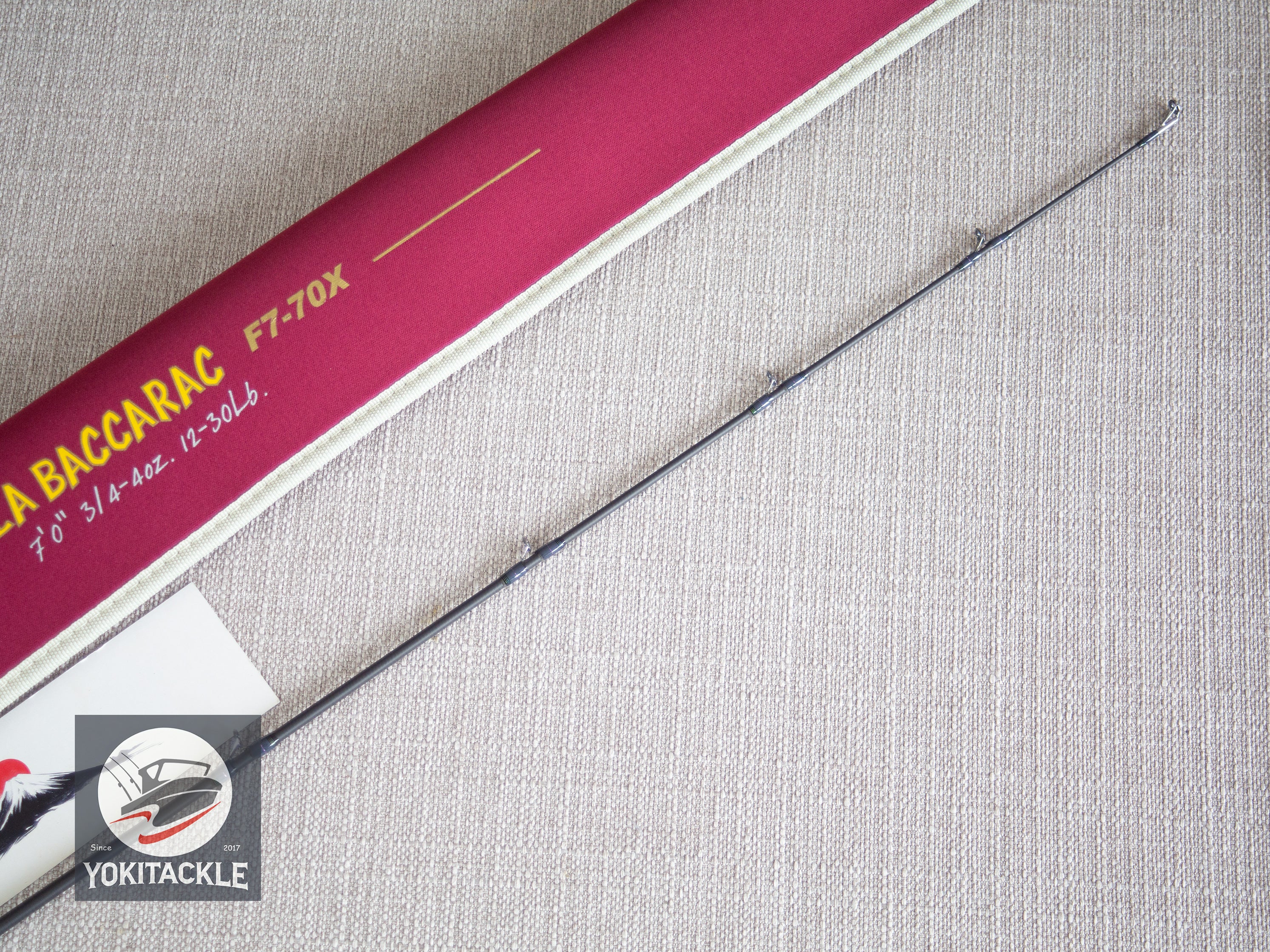 Brand New Megabass DESTROYER TEQUILA BACCARAC F7-70X Baitcasting Rod