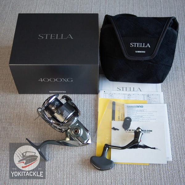 Brand New Shimano 22 Stella 4000XG Spinning Reel – YOKI Tackle