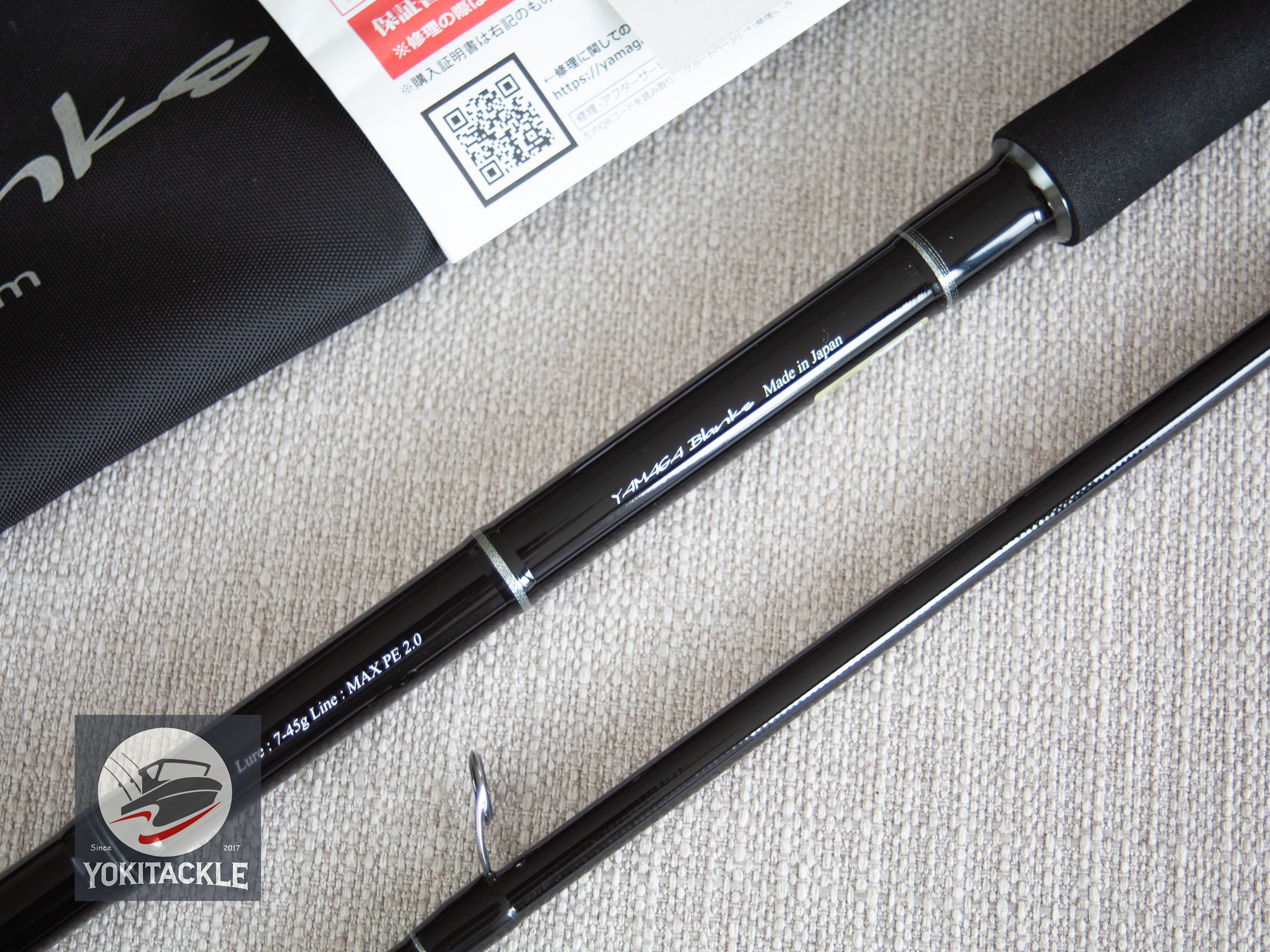 Brand New YAMAGA Blanks Ballistick HIRA TZ NANO 107MH Spinning Rod
