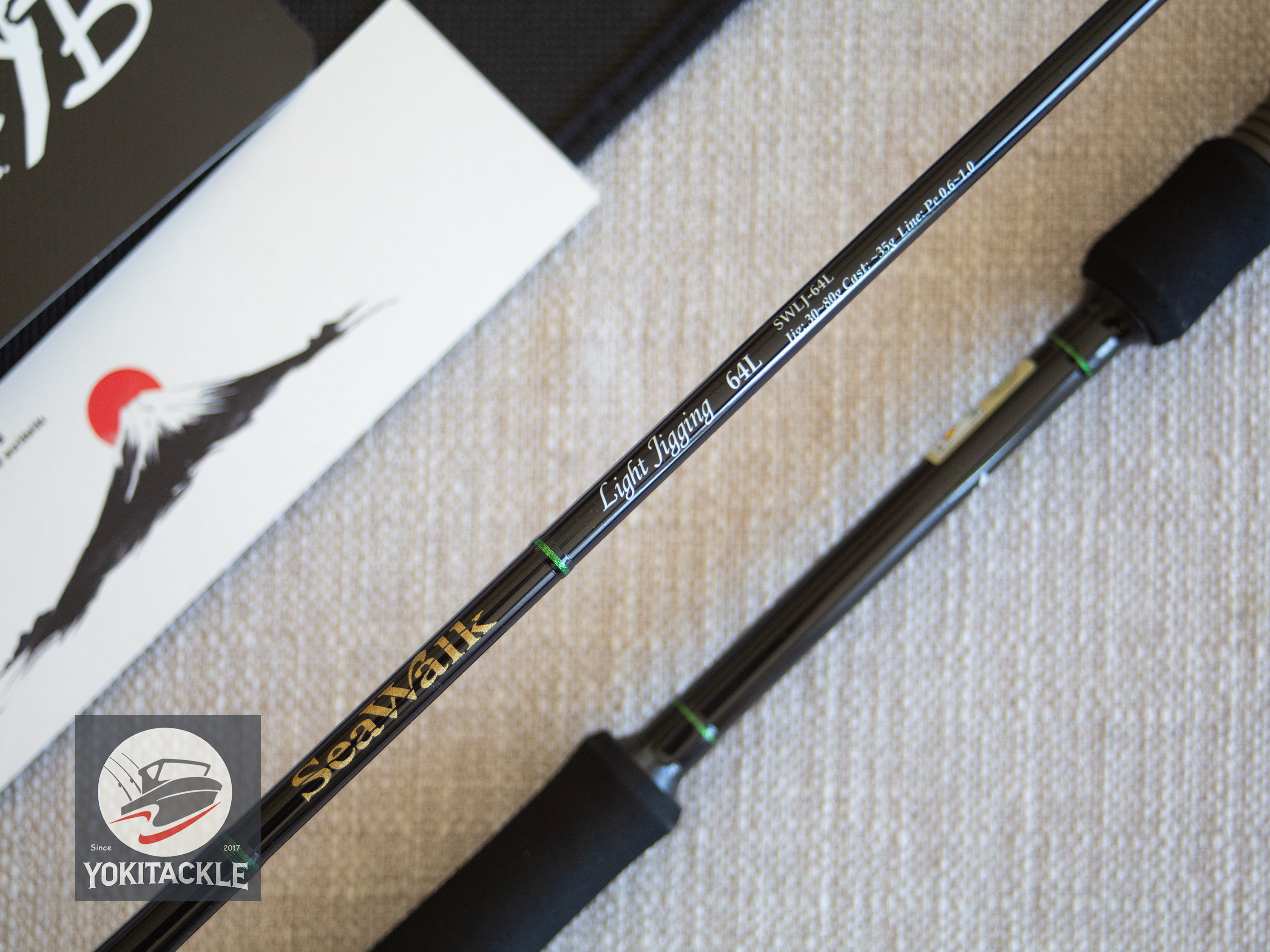 Brand New YAMAGA Blanks SeaWalk Light Jigging 64L Spinning Rod