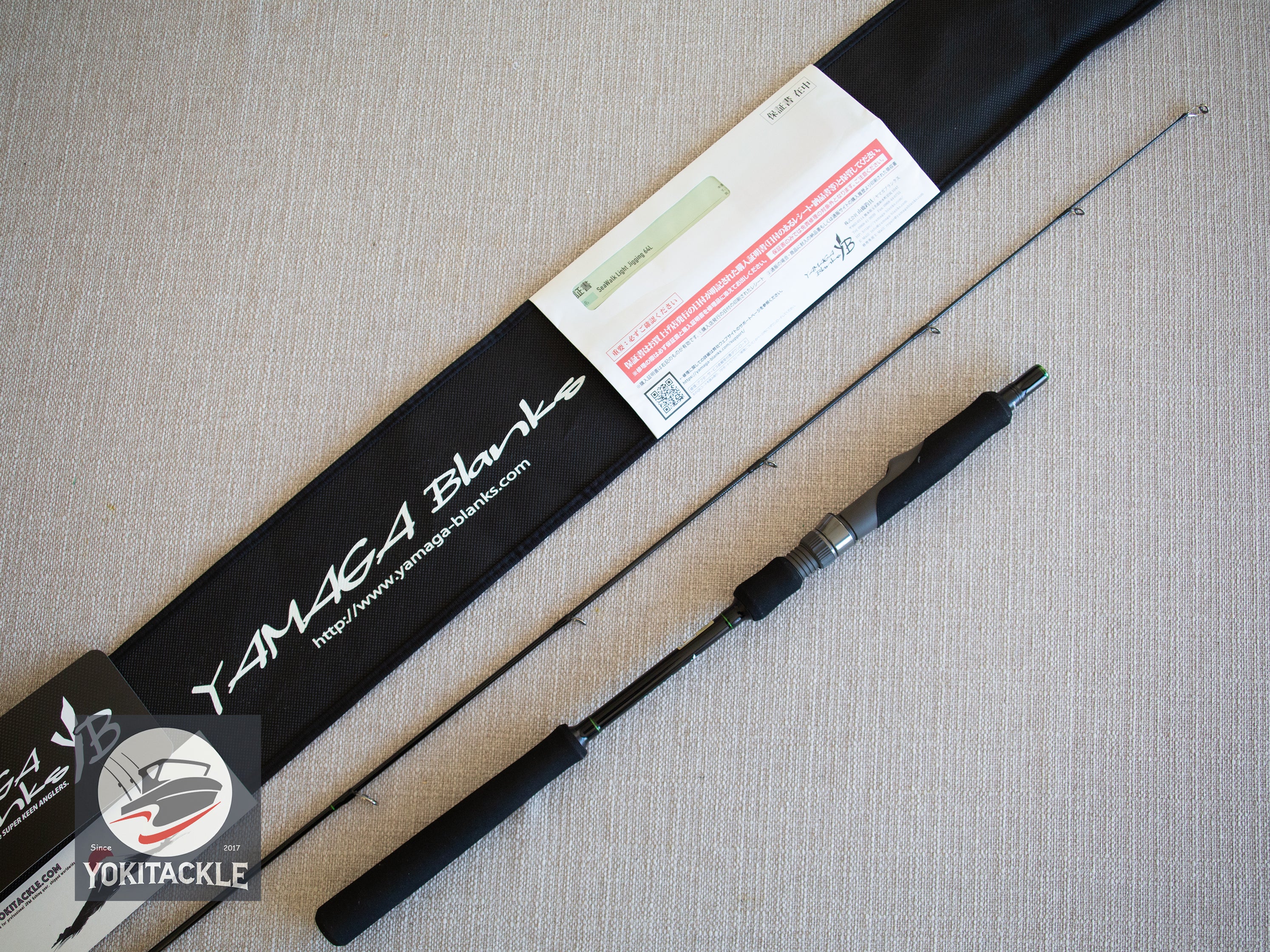 Brand New YAMAGA Blanks SeaWalk Light Jigging 64L Spinning Rod