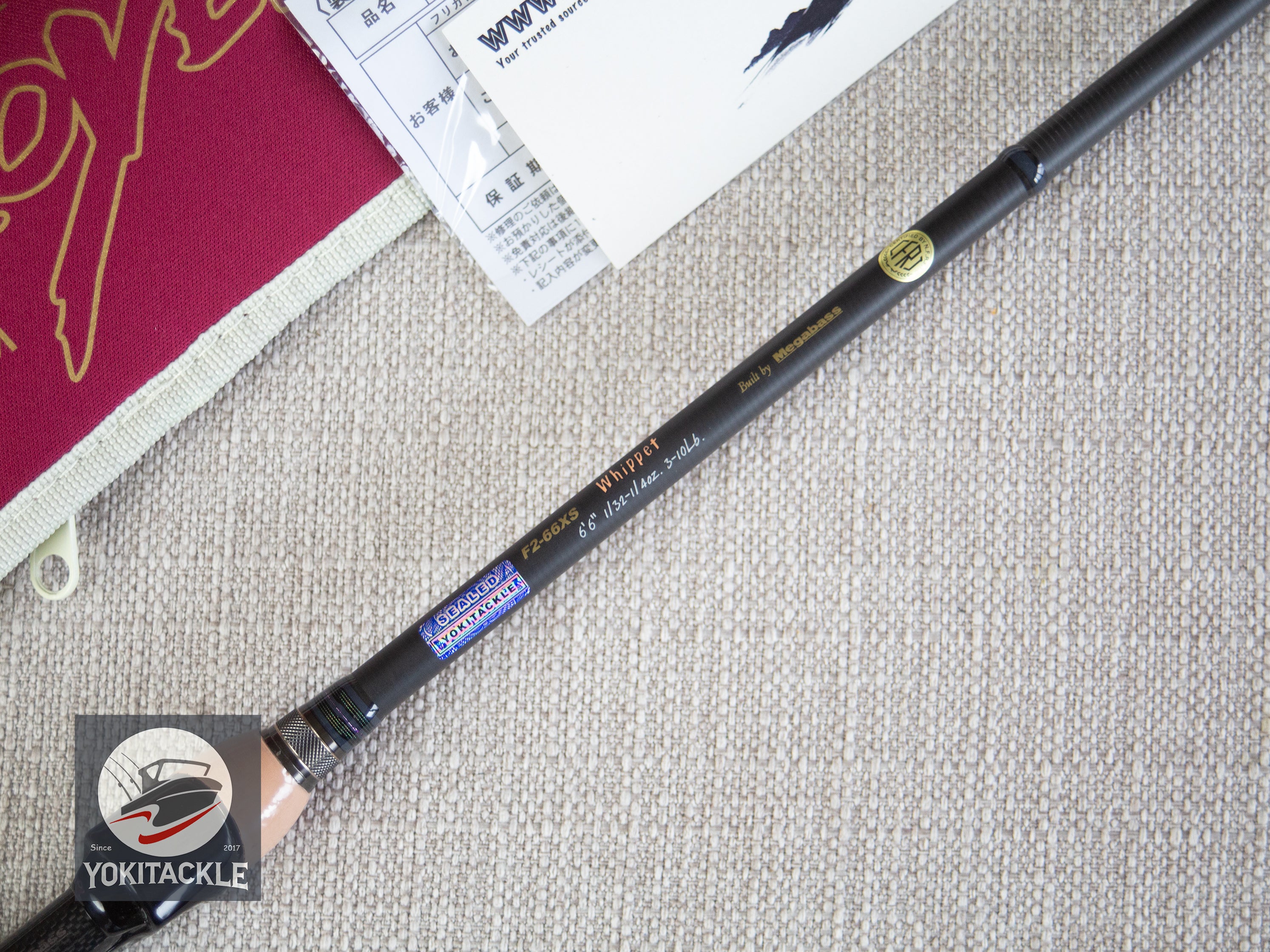 Brand New Megabass DESTROYER SP P5 F2-66XS Whippet Spinning Rod for Bass