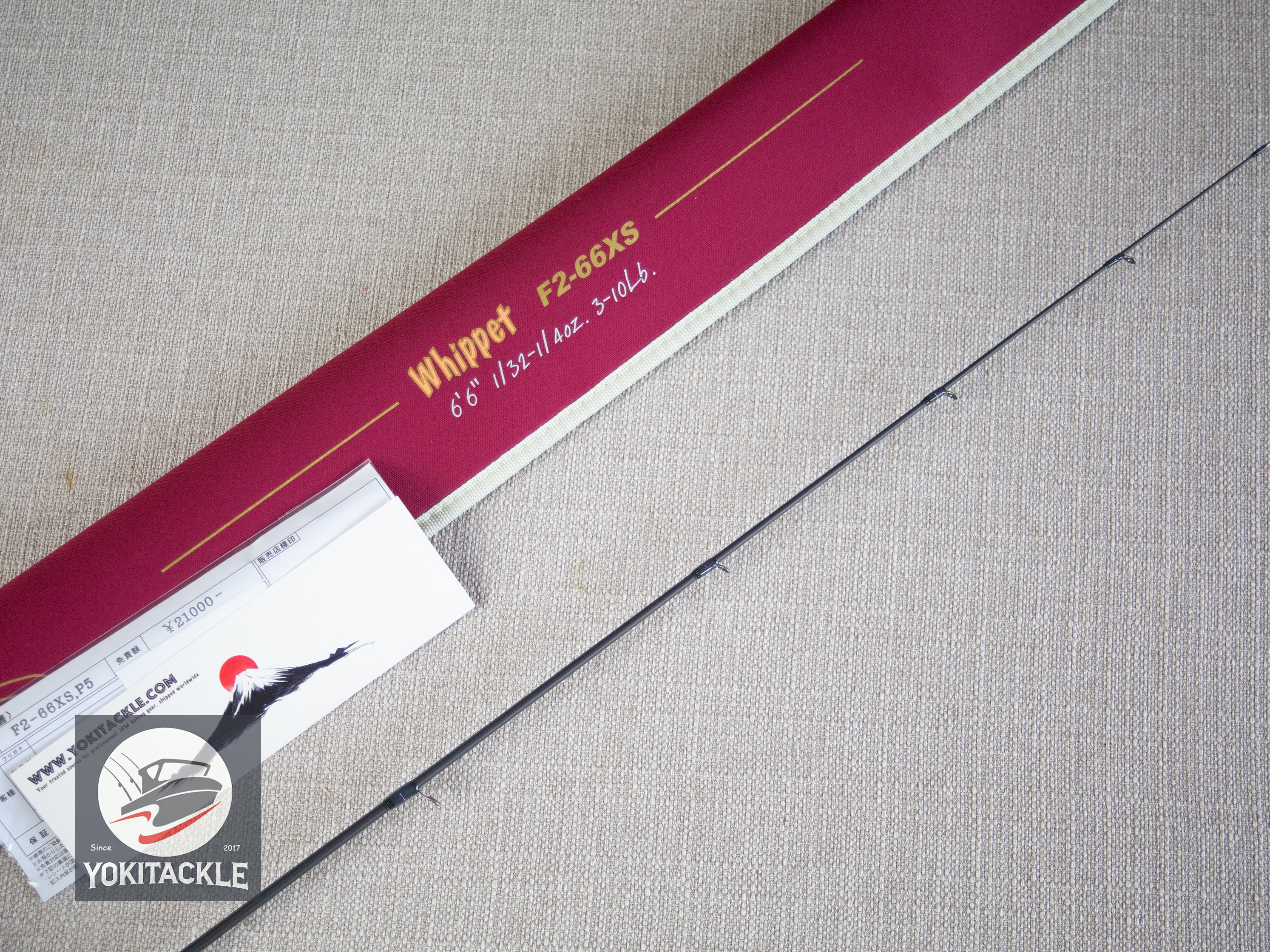 Brand New Megabass DESTROYER SP P5 F2-66XS Whippet Spinning Rod for Bass
