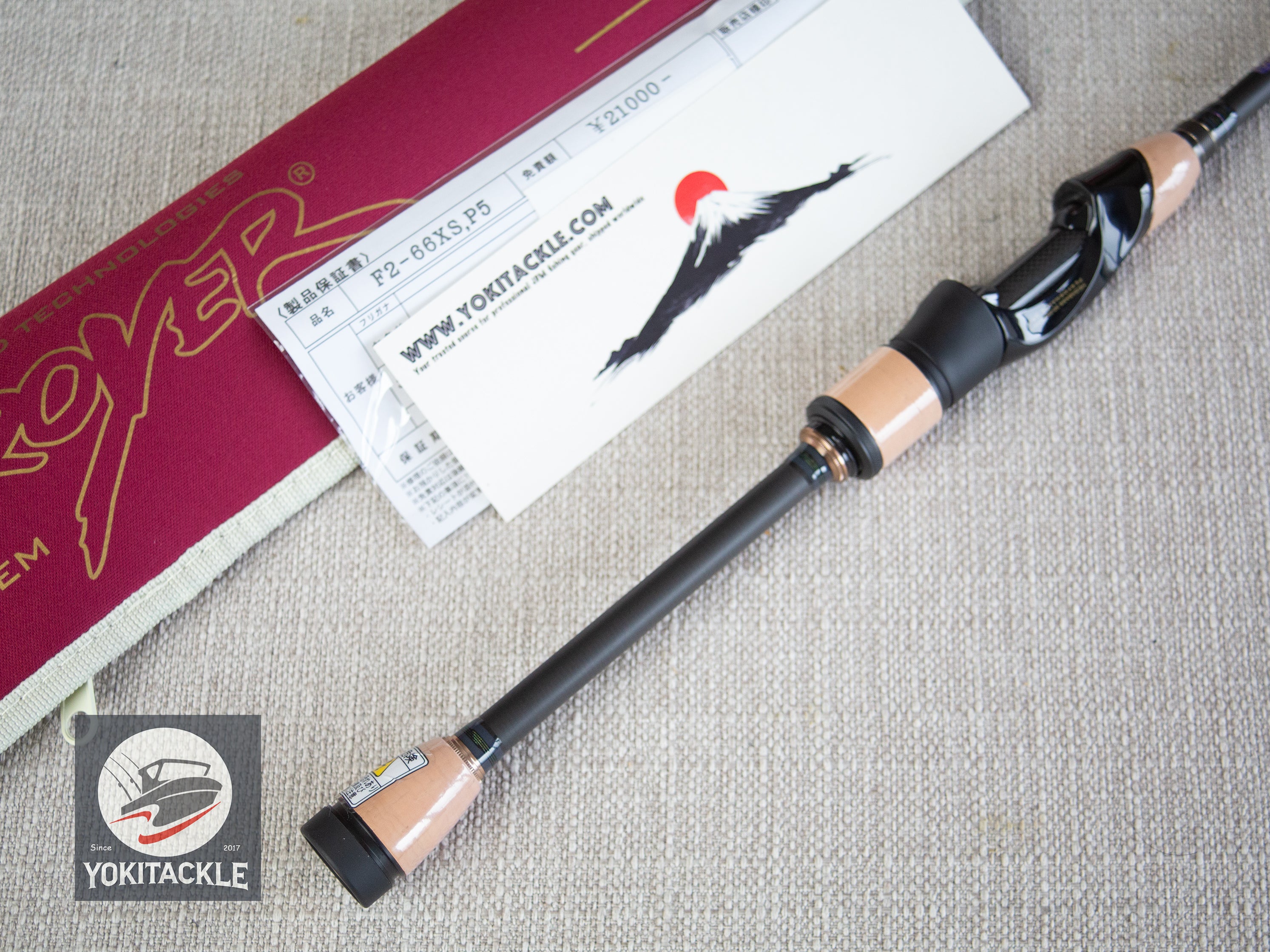Brand New Megabass DESTROYER SP P5 F2-66XS Whippet Spinning Rod for Bass