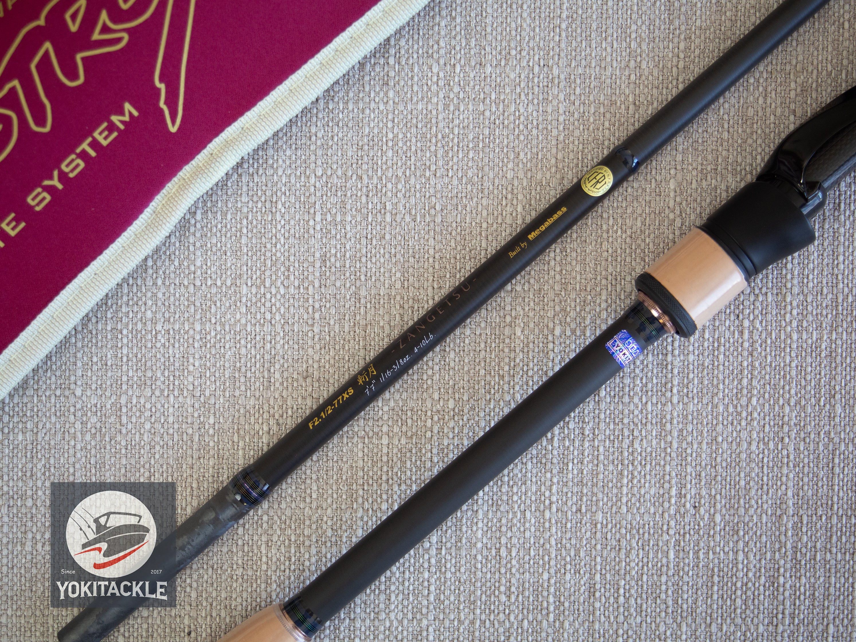 Brand New Megabass DESTROYER P5 ZANGETSU-F2.1/2-77XS Spinning Rod for Bass