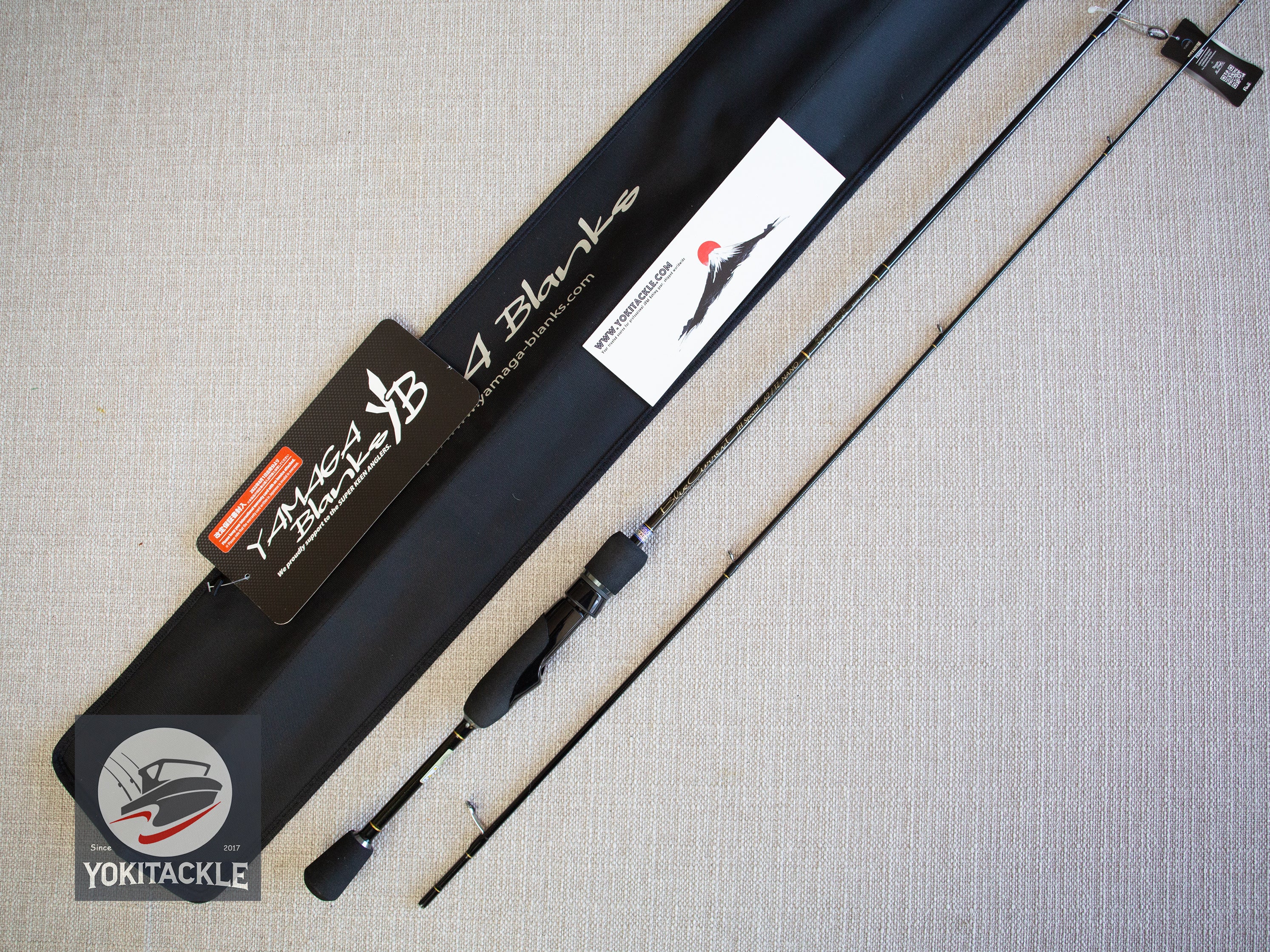 Brand New YAMAGA Blanks BlueCurrent 62/TZ NANO JH-Special Fishing Rod