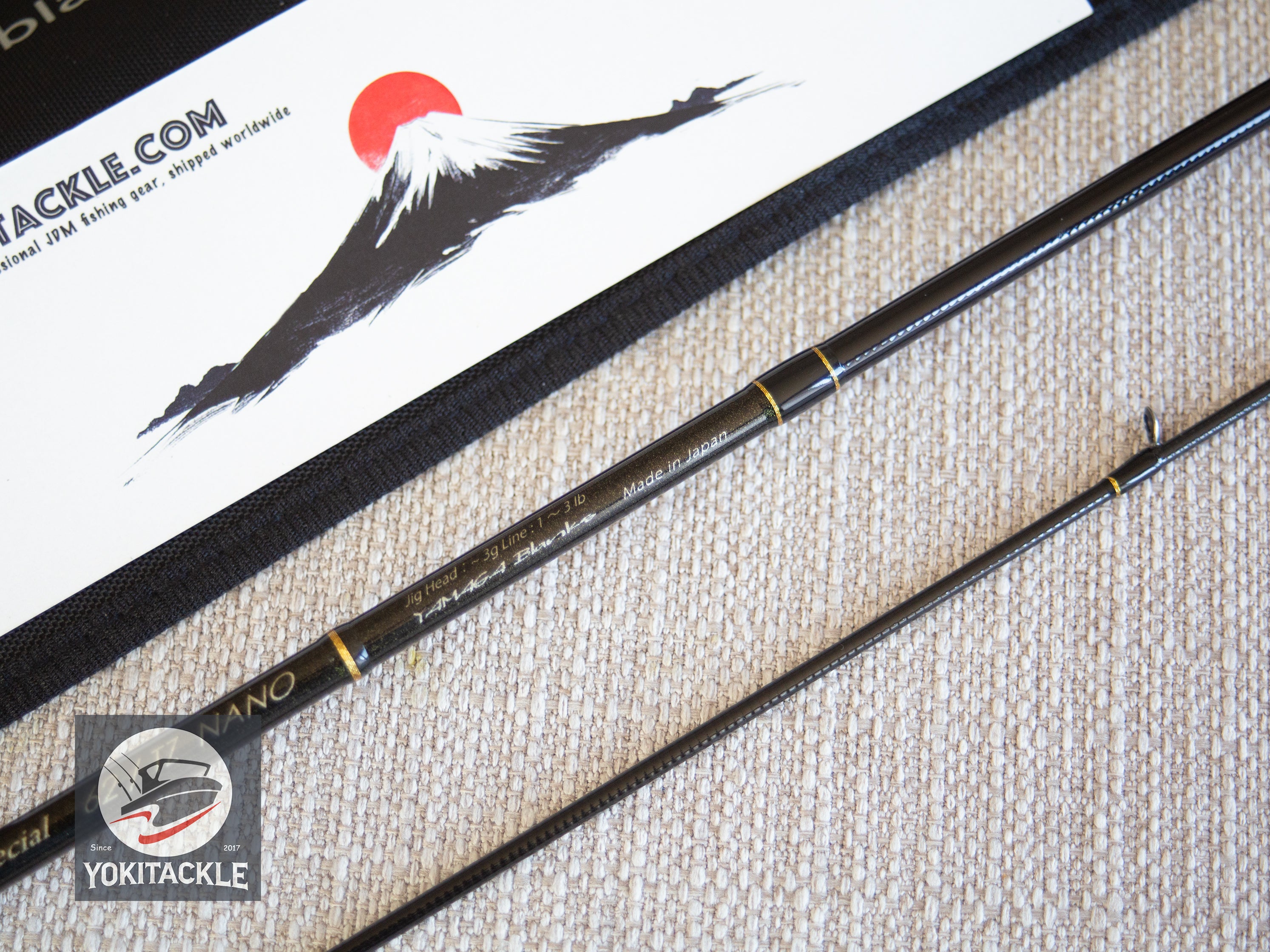 Brand New YAMAGA Blanks BlueCurrent 62/TZ NANO JH-Special Fishing Rod