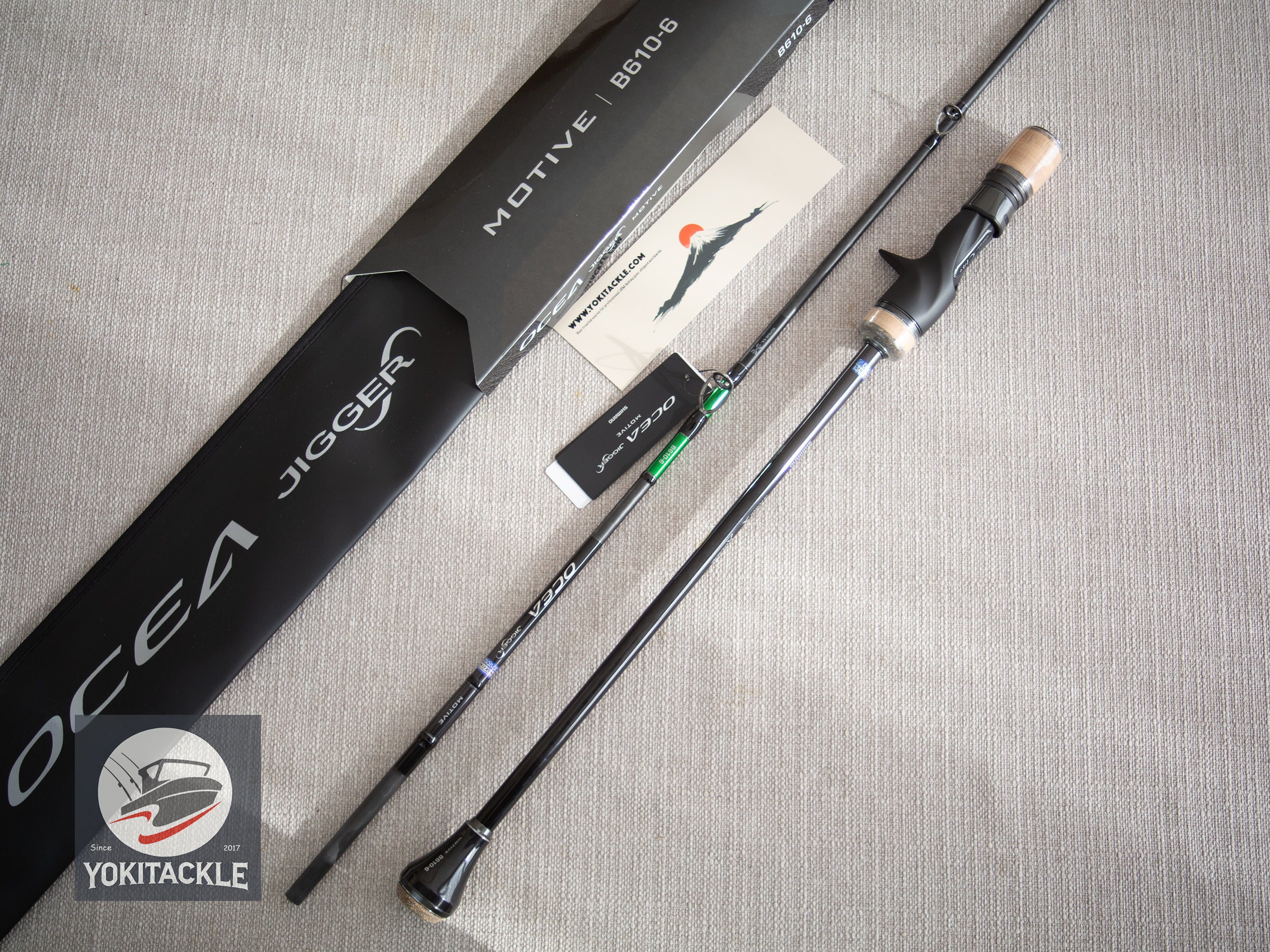 Brand New Shimano 24 OCEA JIGGER Infinity Motive B610-6 Baitcasting Rod