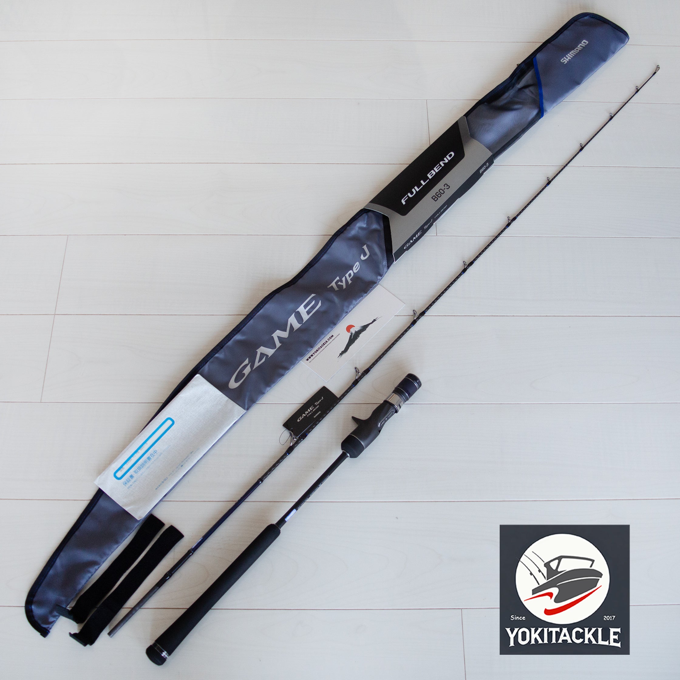 Brand New SHIMANO 24 GAME Type J Full Bend B60-3 Slow Jigging rod