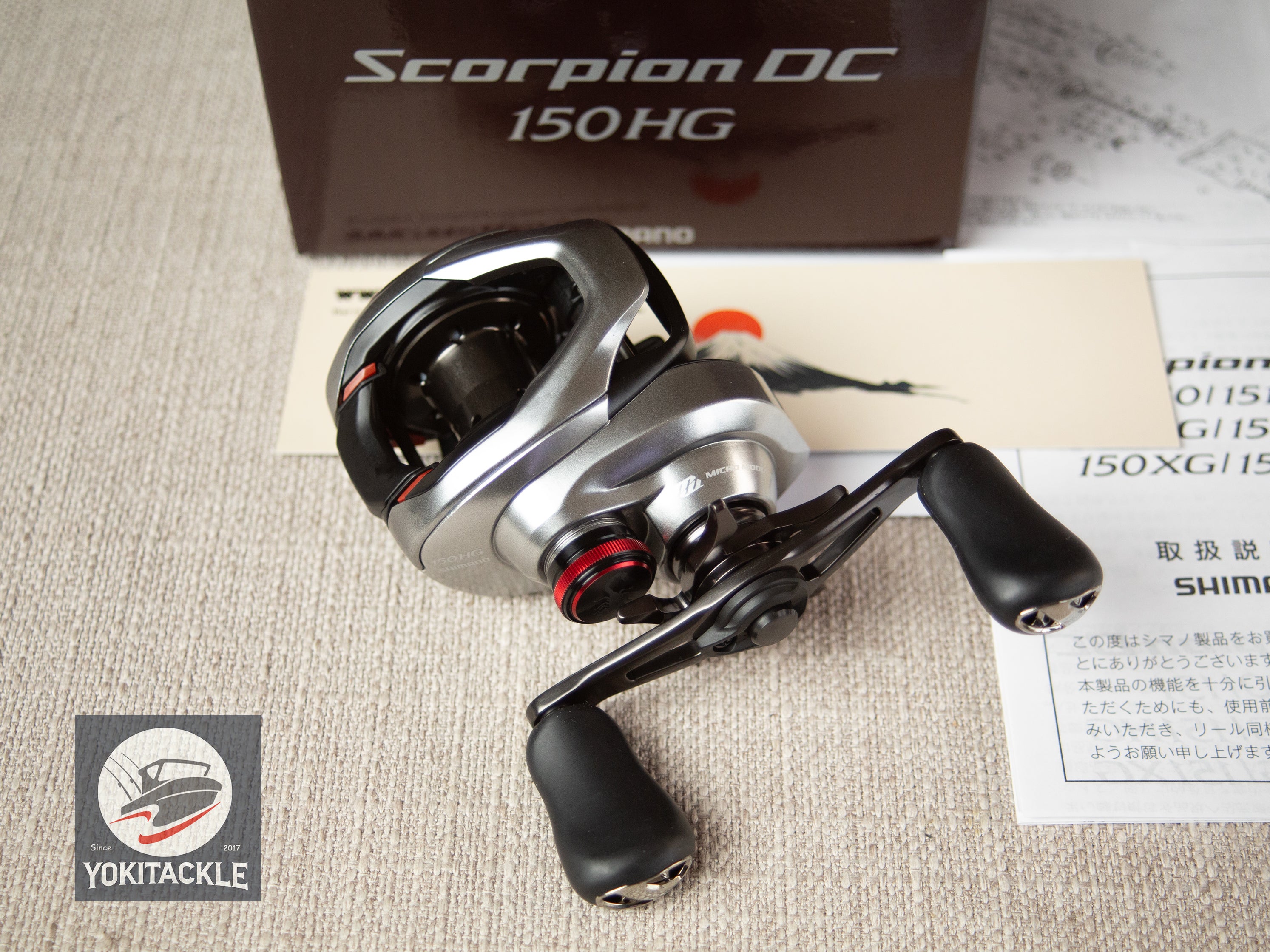 Brand New  Shimano 21 Scorpion DC 150HG RIGHT Baitcasting Reel