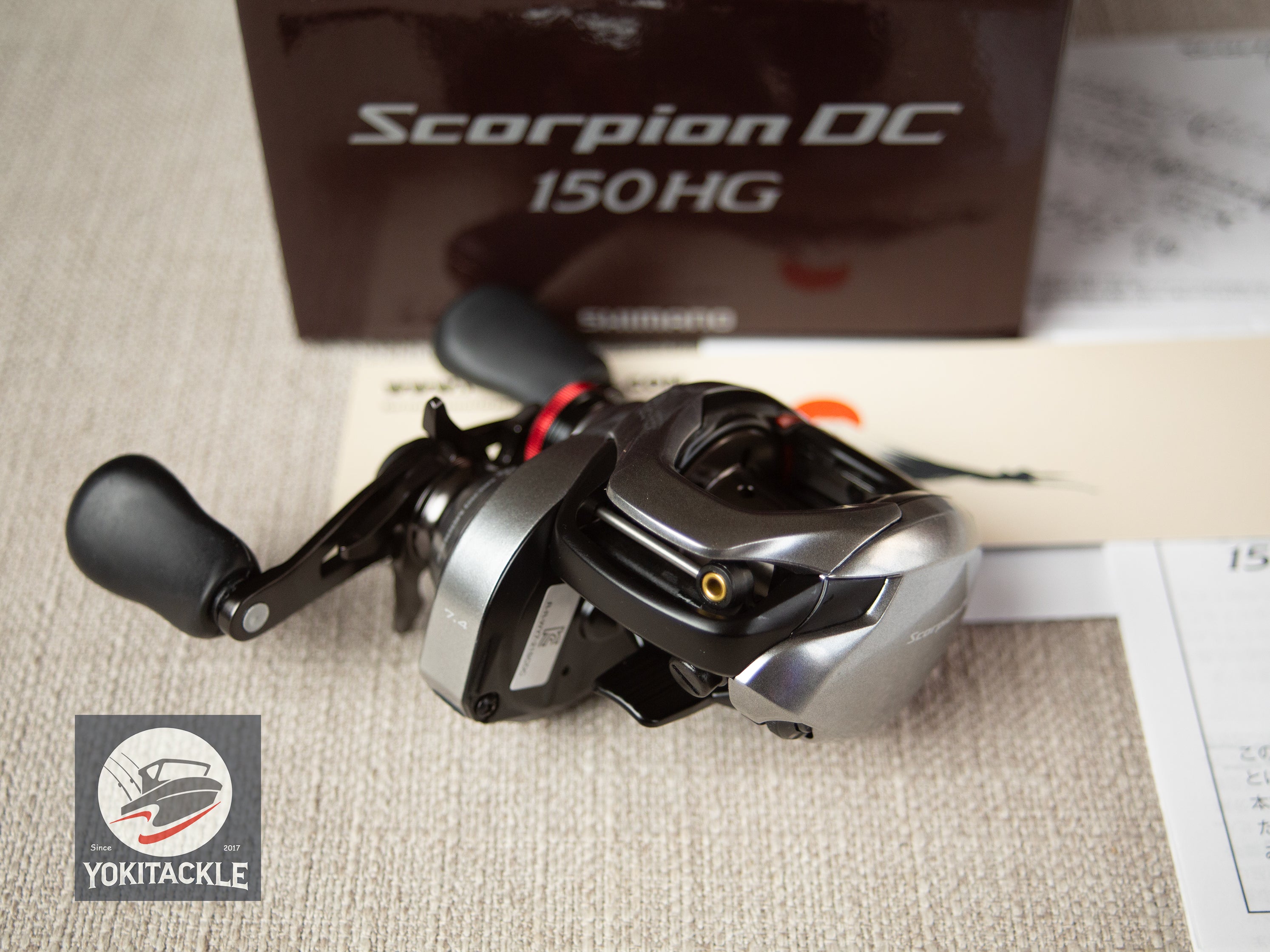 Brand New  Shimano 21 Scorpion DC 150HG RIGHT Baitcasting Reel