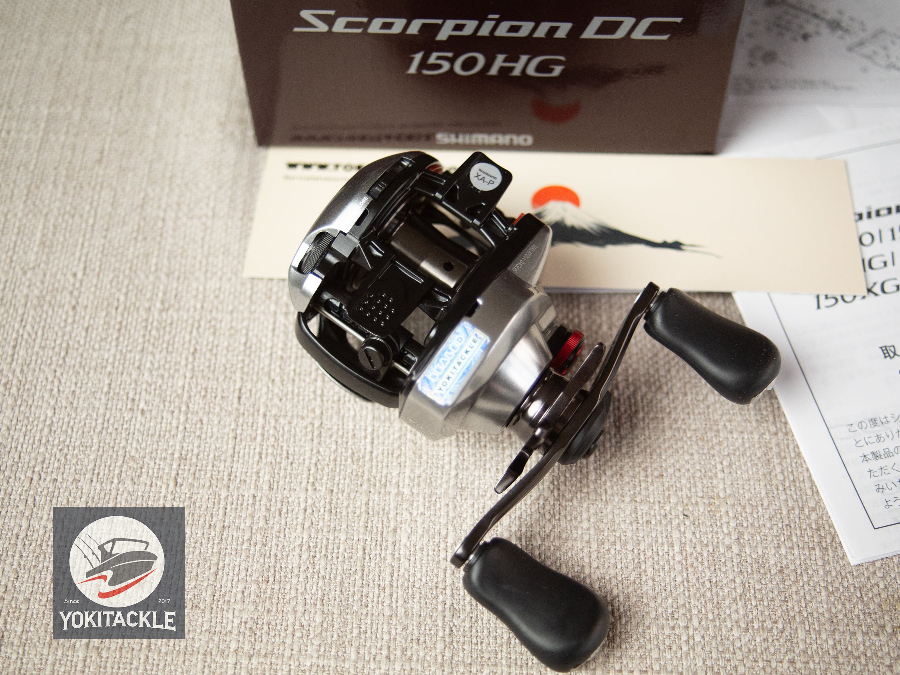Brand New  Shimano 21 Scorpion DC 150HG RIGHT Baitcasting Reel