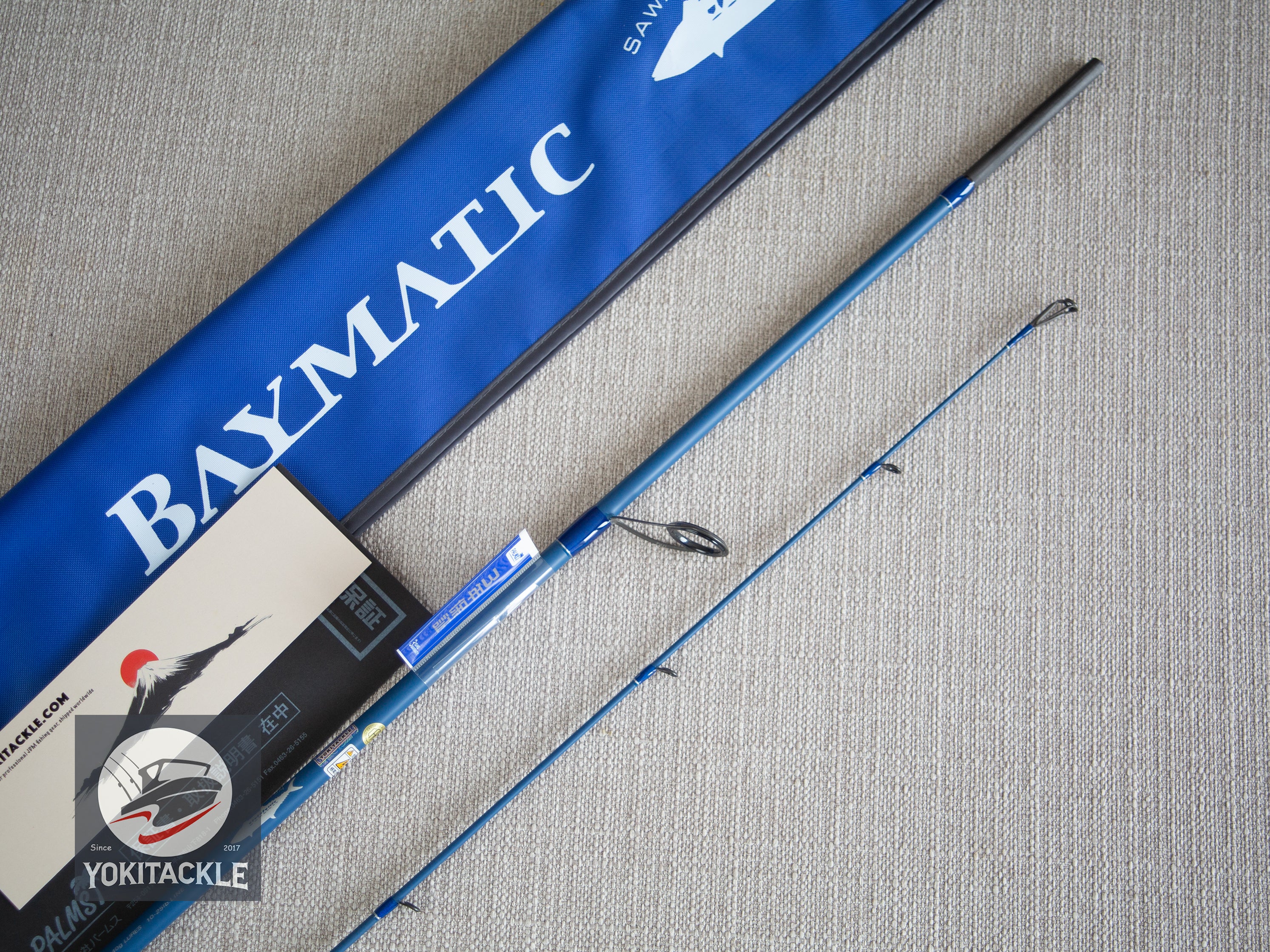 Brand New PALMS Baymatic BMTS-75M+ AccurateⅢ Graphite Spinning Rod