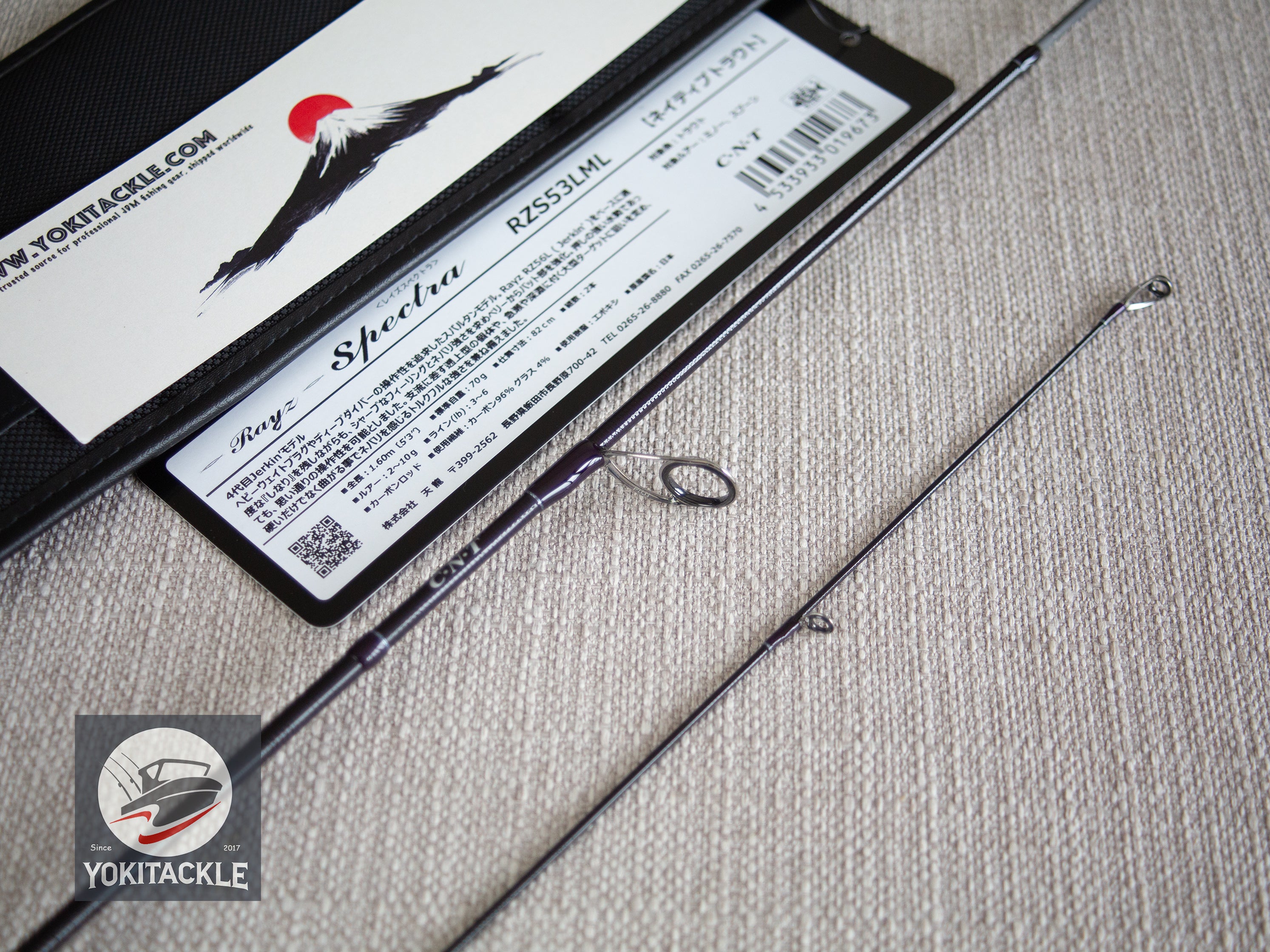 Brand New Tenryu Rayz Spectra RZS53LML Spinning Rod for Trout