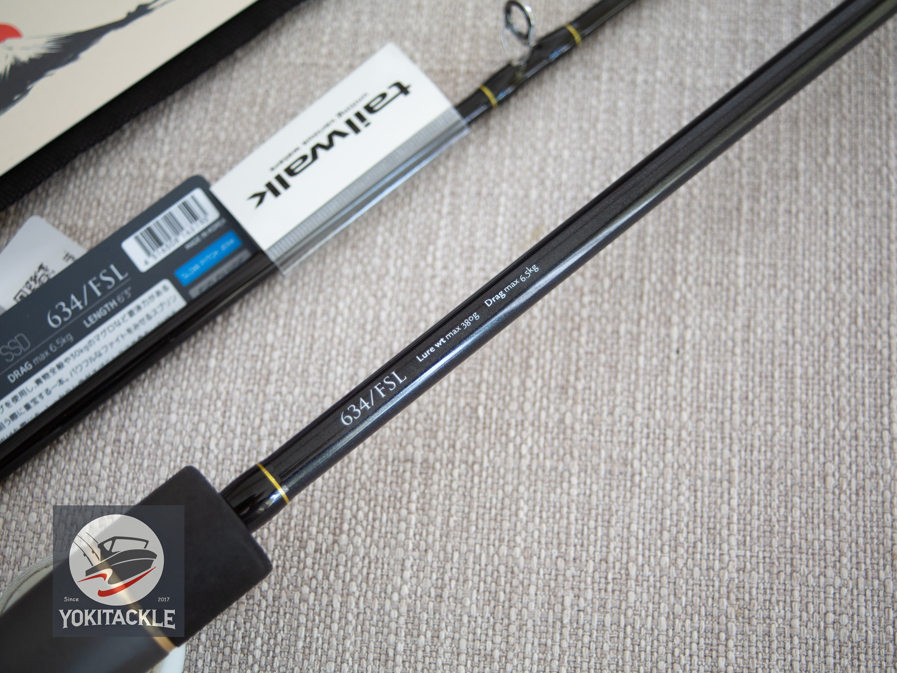 Brand New Tailwalk SLOW BUMP SSD 634/FSL FULL SOLID SLOW PITCH JERK ROD