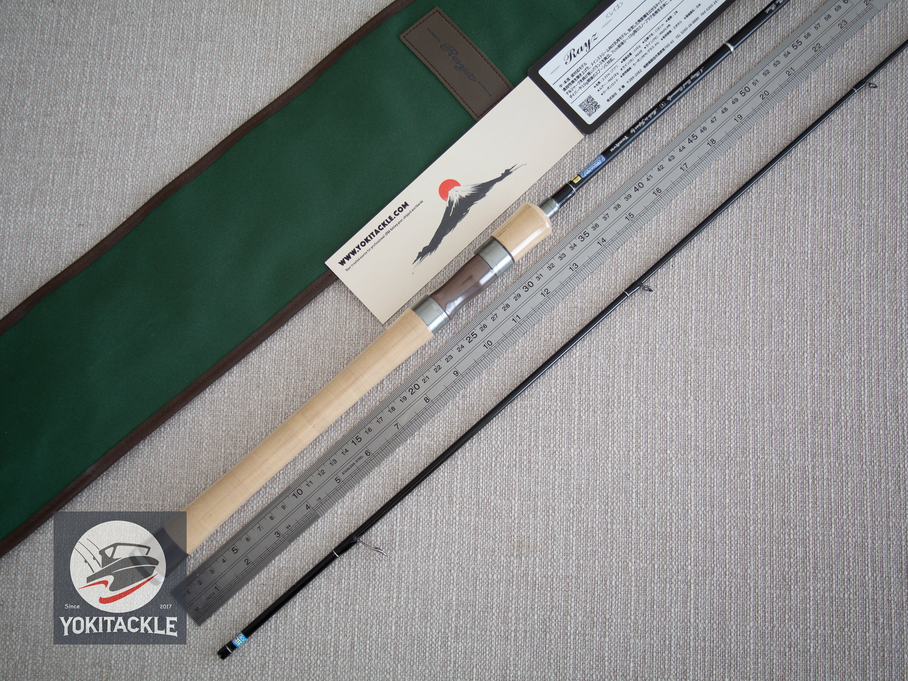 Brand New Tenryu Rayz RZ772S-ML Spinning Rod for Trout