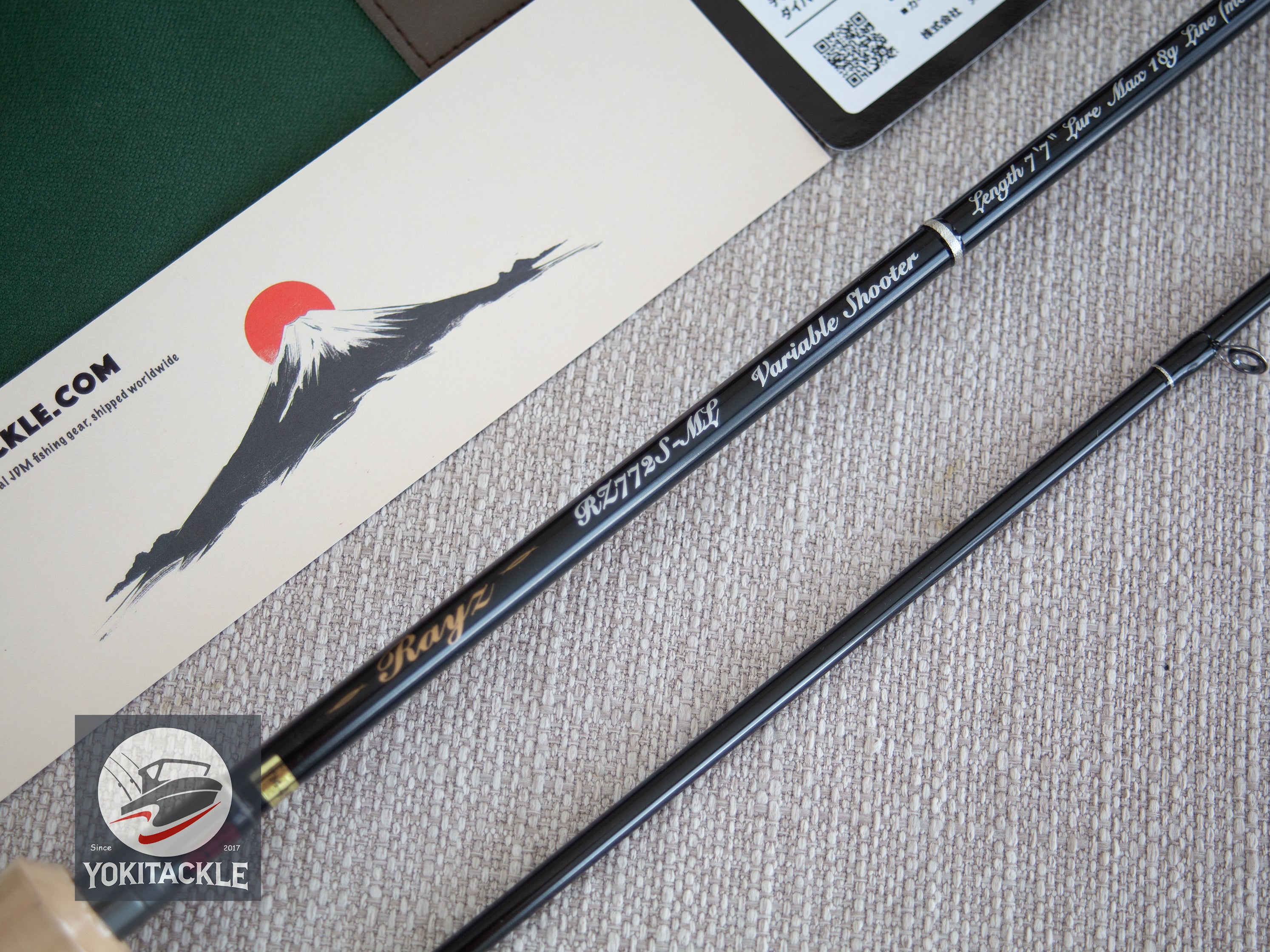 Brand New Tenryu Rayz RZ772S-ML Spinning Rod for Trout