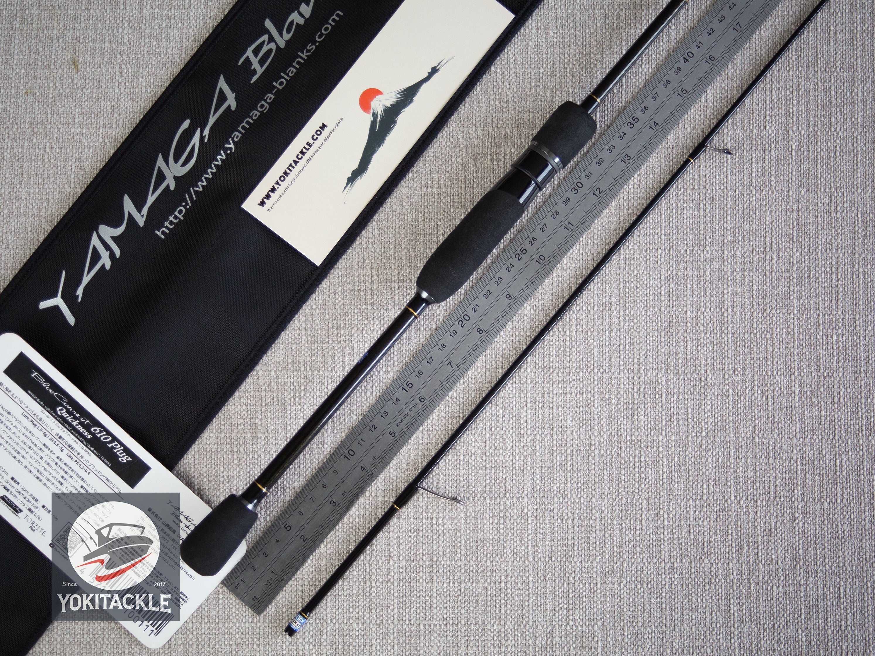 Brand New YAMAGA Blanks BlueCurrent 610Plug Quickness Fishing Rod