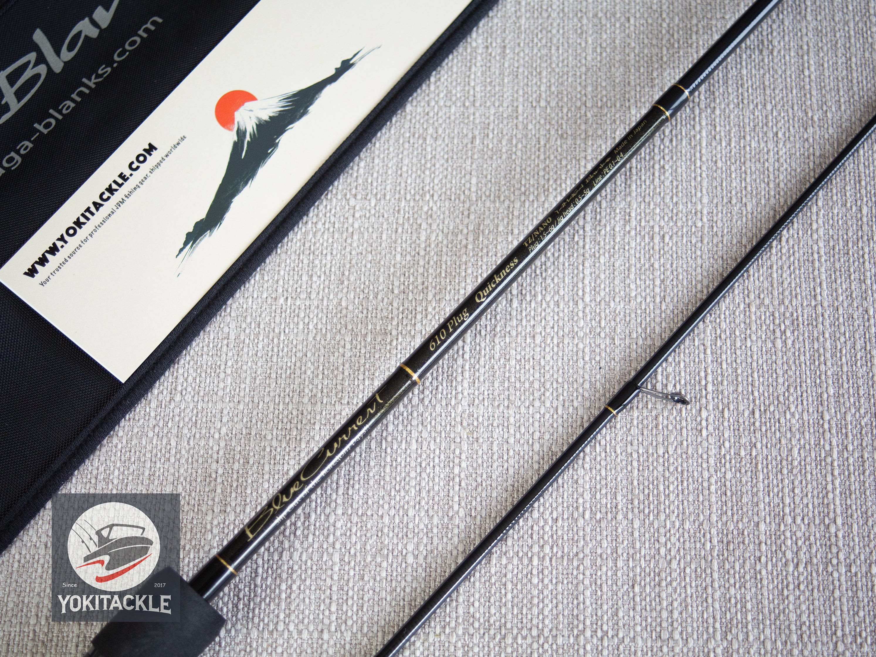 Brand New YAMAGA Blanks BlueCurrent 610Plug Quickness Fishing Rod