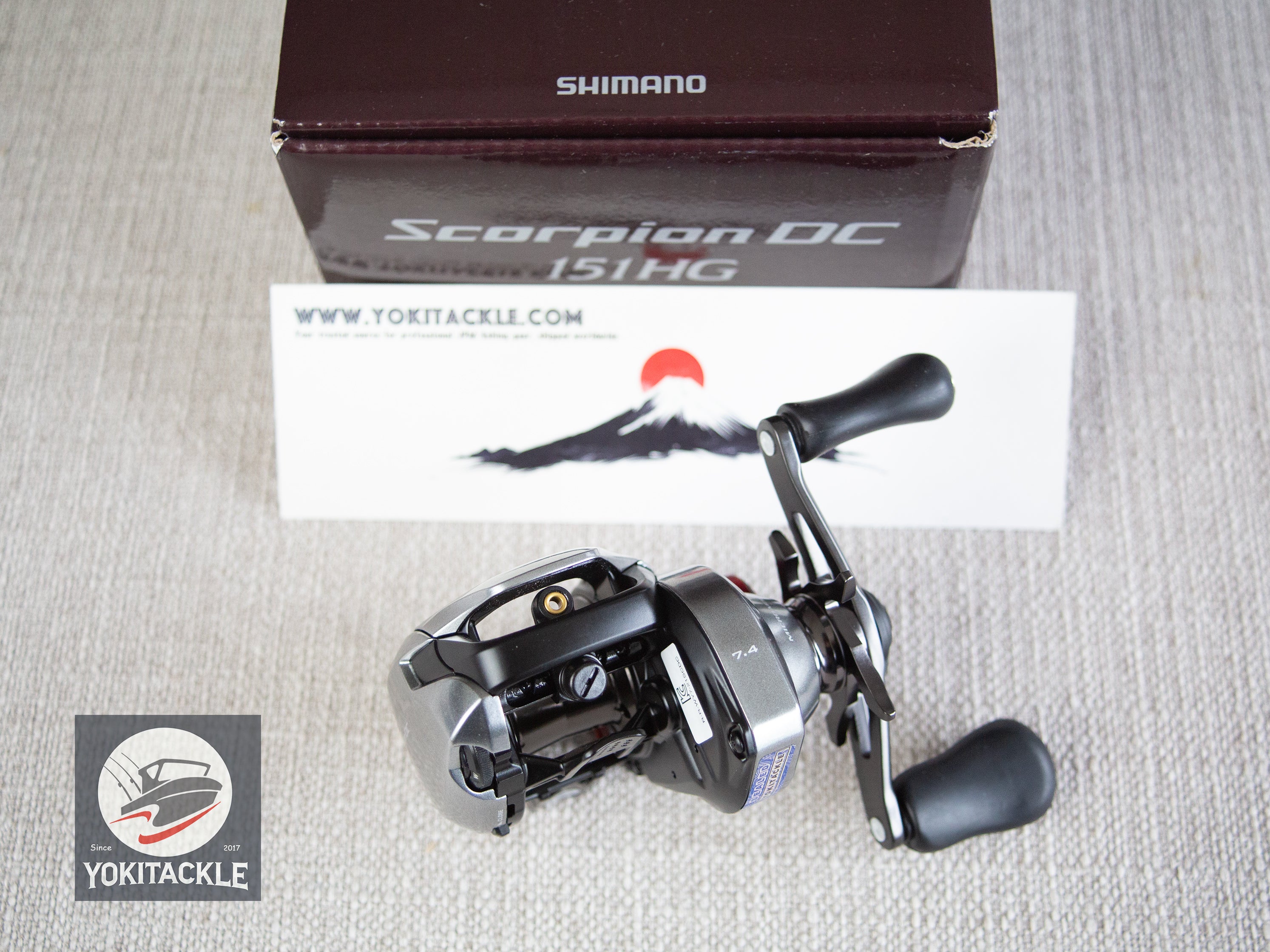 Brand New  Shimano 21 Scorpion DC 151HG LEFT Baitcasting Reel