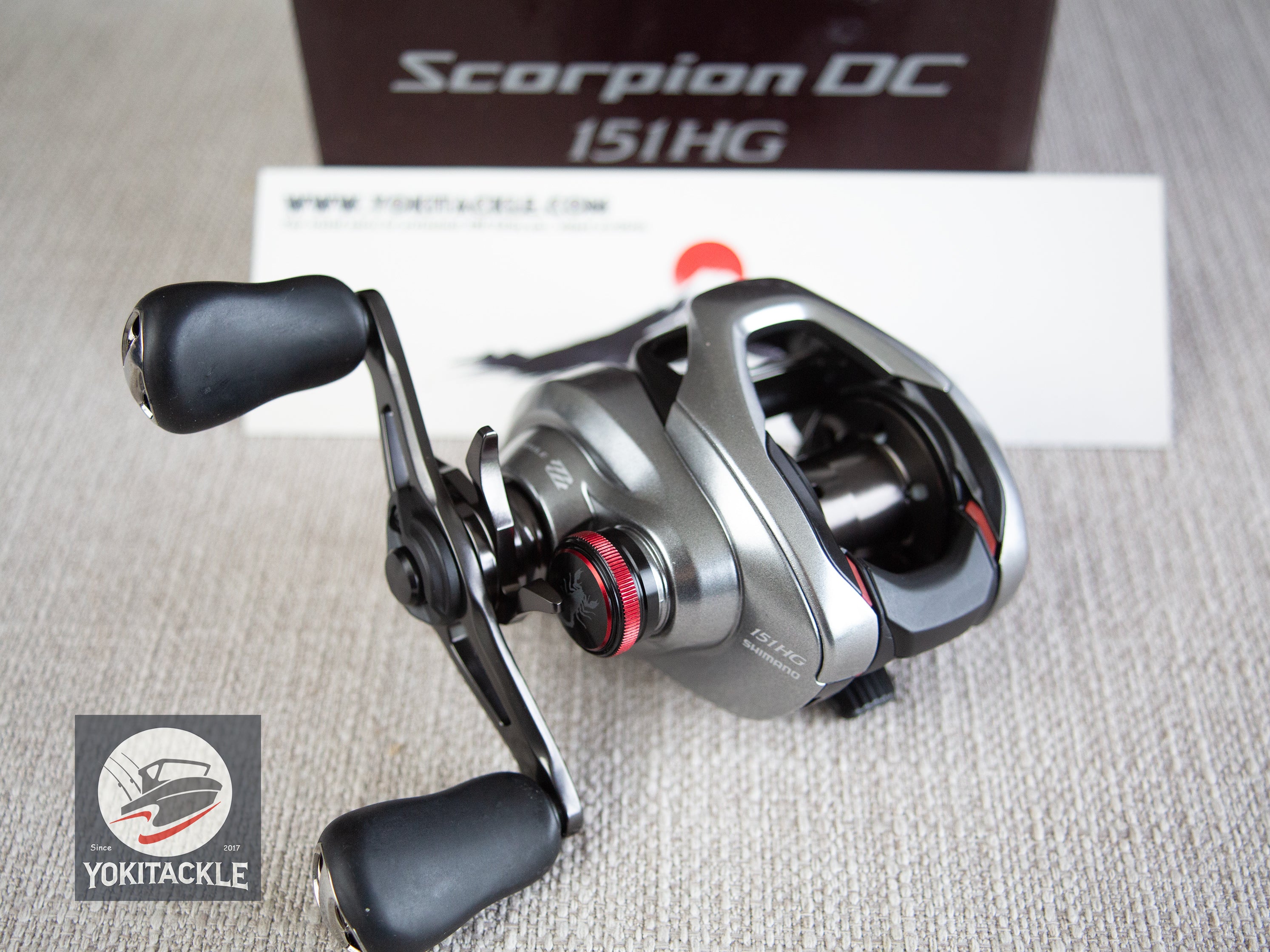 Brand New  Shimano 21 Scorpion DC 151HG LEFT Baitcasting Reel
