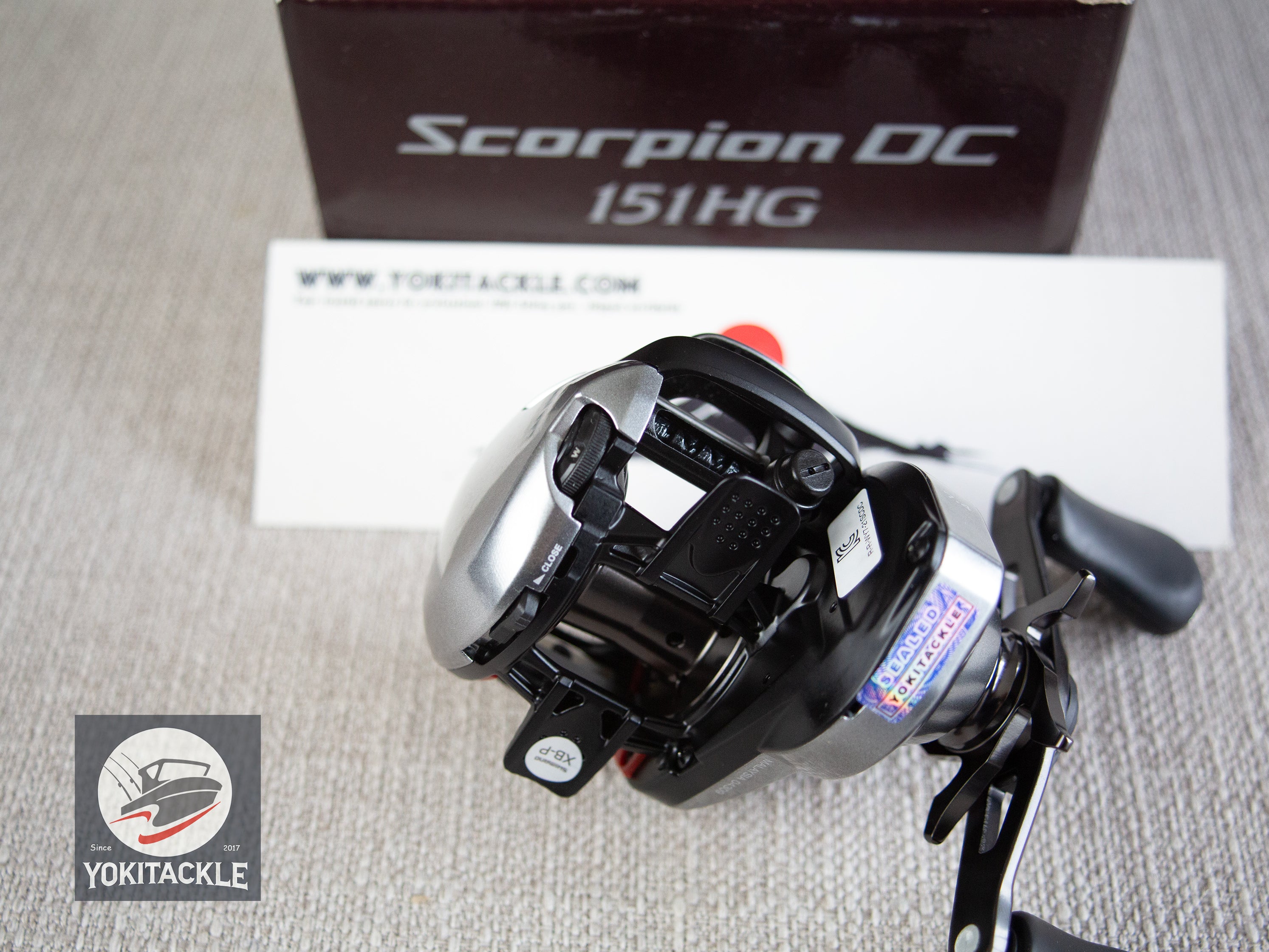 Brand New  Shimano 21 Scorpion DC 151HG LEFT Baitcasting Reel