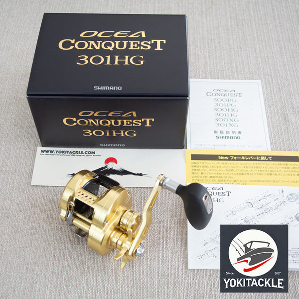 リール SHIMANO OCEA CONQUEST LIMITED 301PG Shimano 20 OCEA Conquest Limited 301-PG LEFT Baitcasting